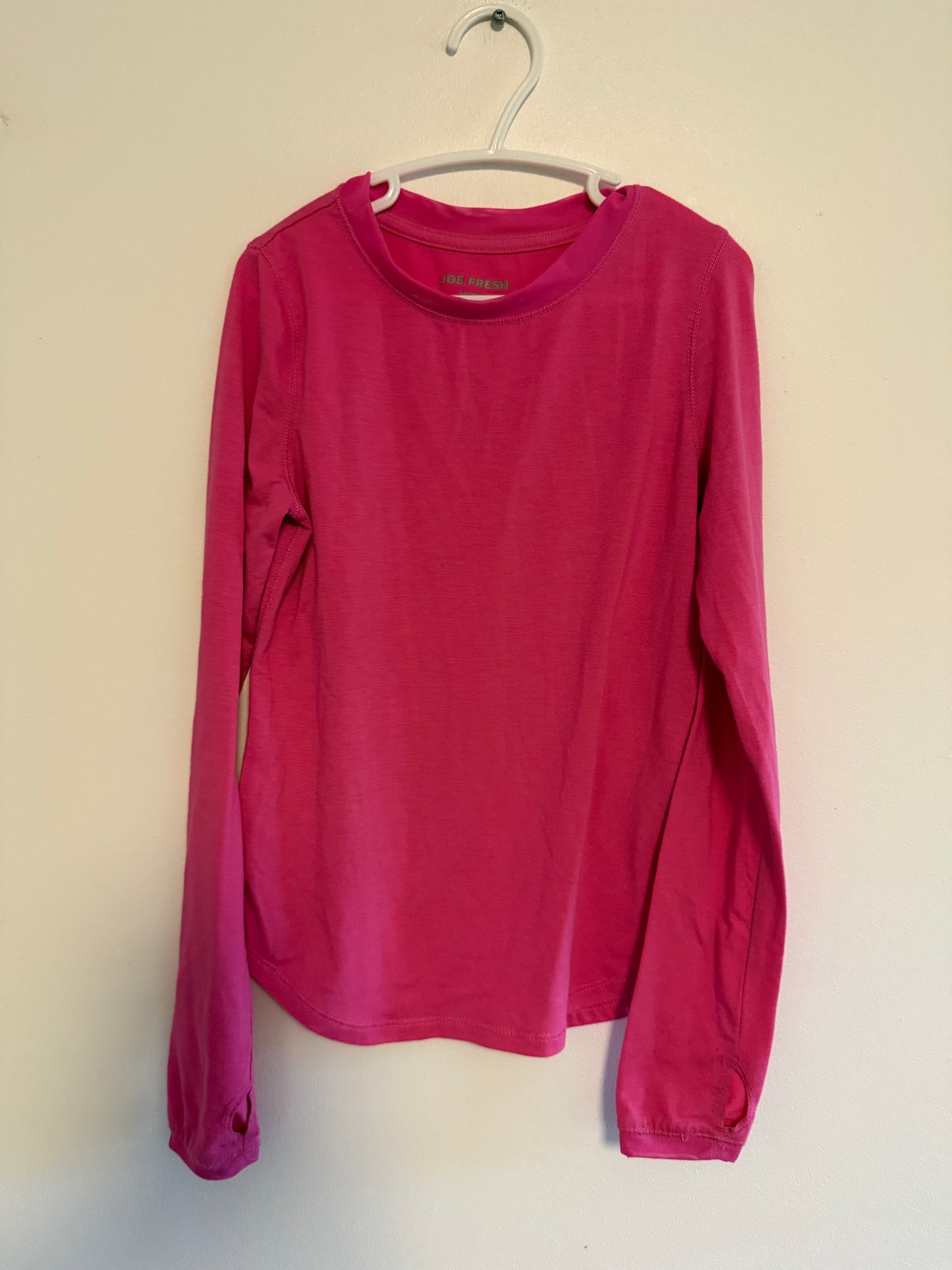JOE FRESH ACTIVE HOT PINK SHIRT SIZE 7-8