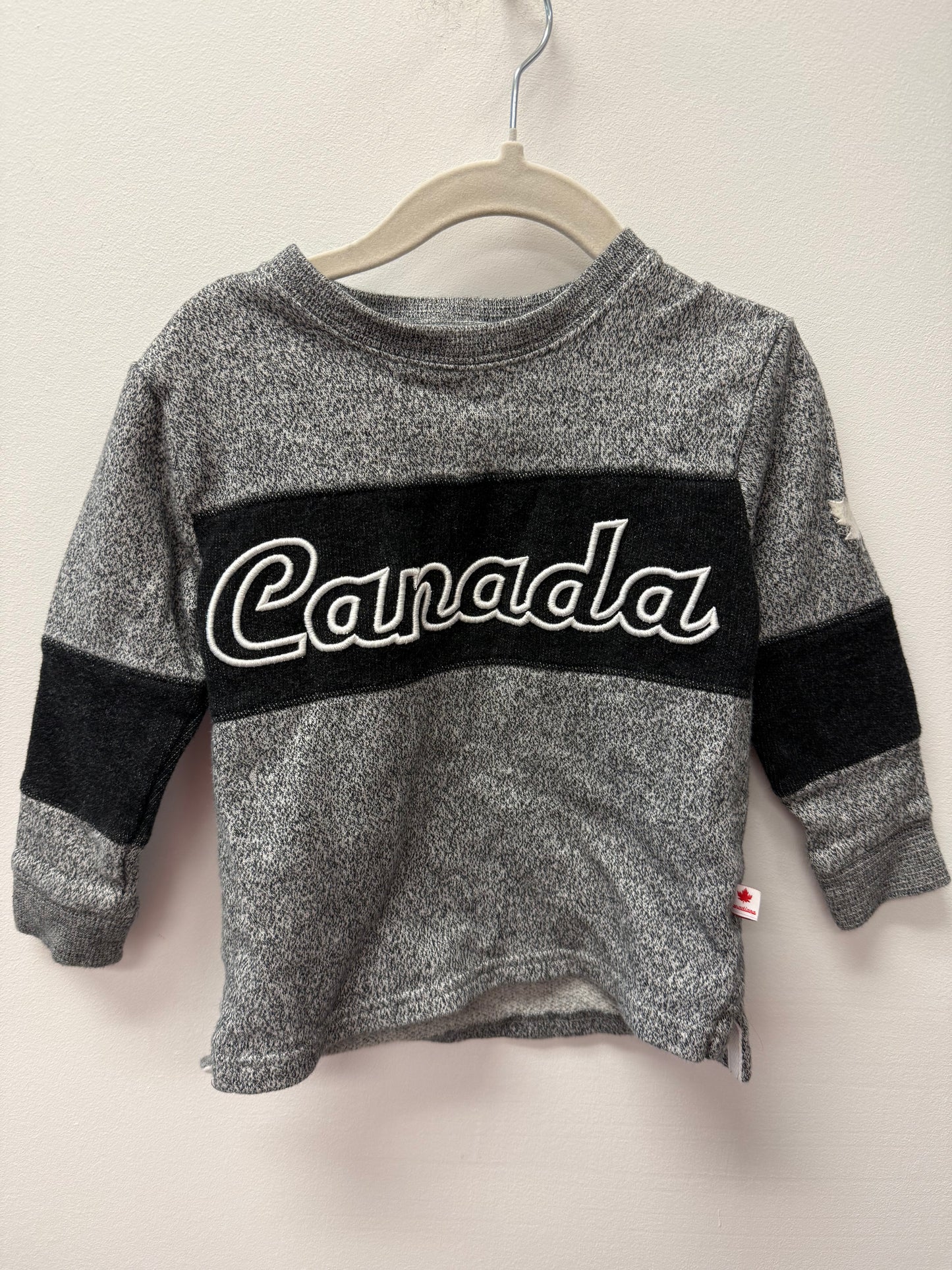 CANADIANA CANADA CREW SIZE 2T