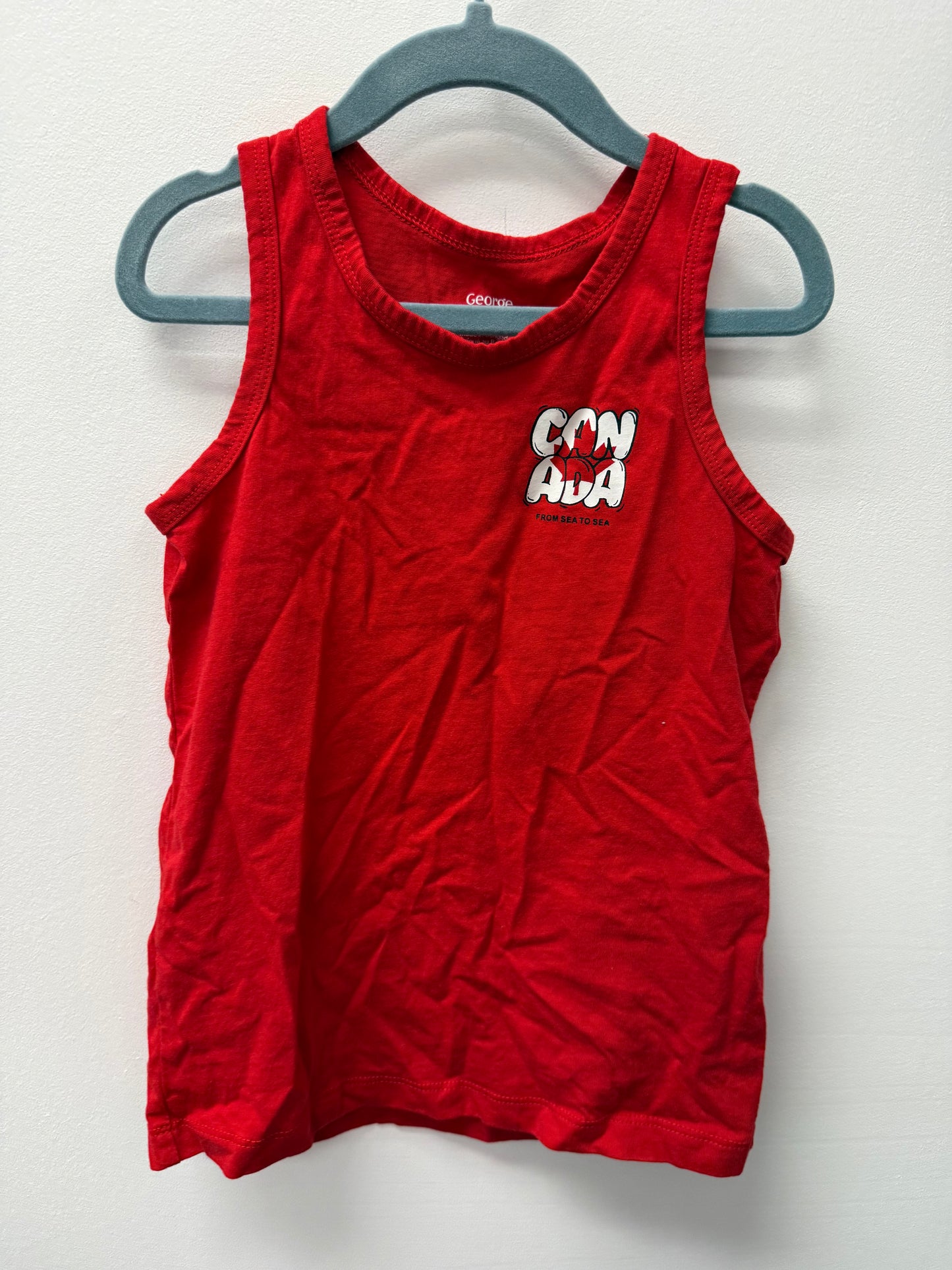 GEORGE RED CANADA TANK SIZE 6