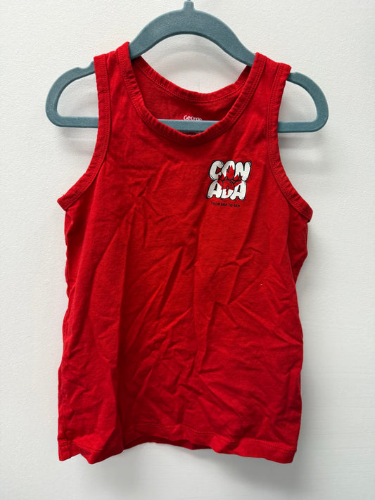 GEORGE RED CANADA TANK SIZE 6