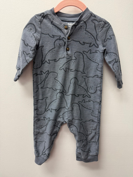 CARTERS SEAL ONE PIECE SIZE 12M