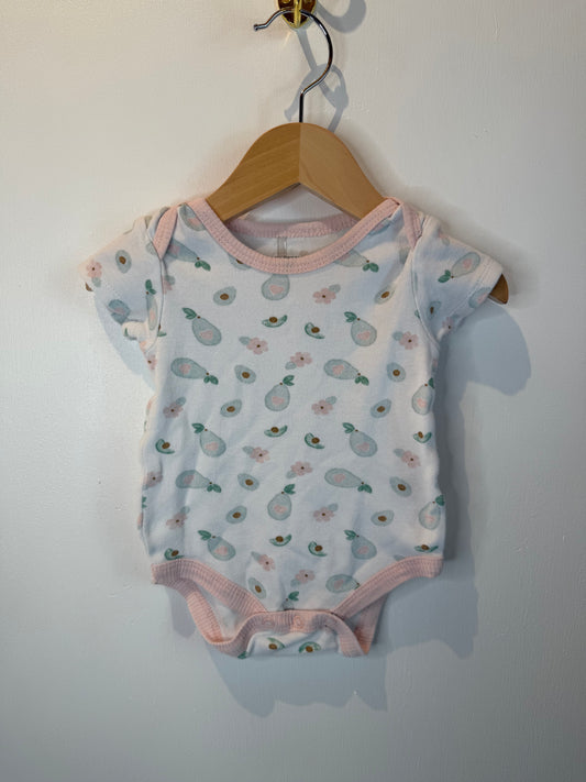 KYLE & DEENA AVACODO ONESIE 6-9M
