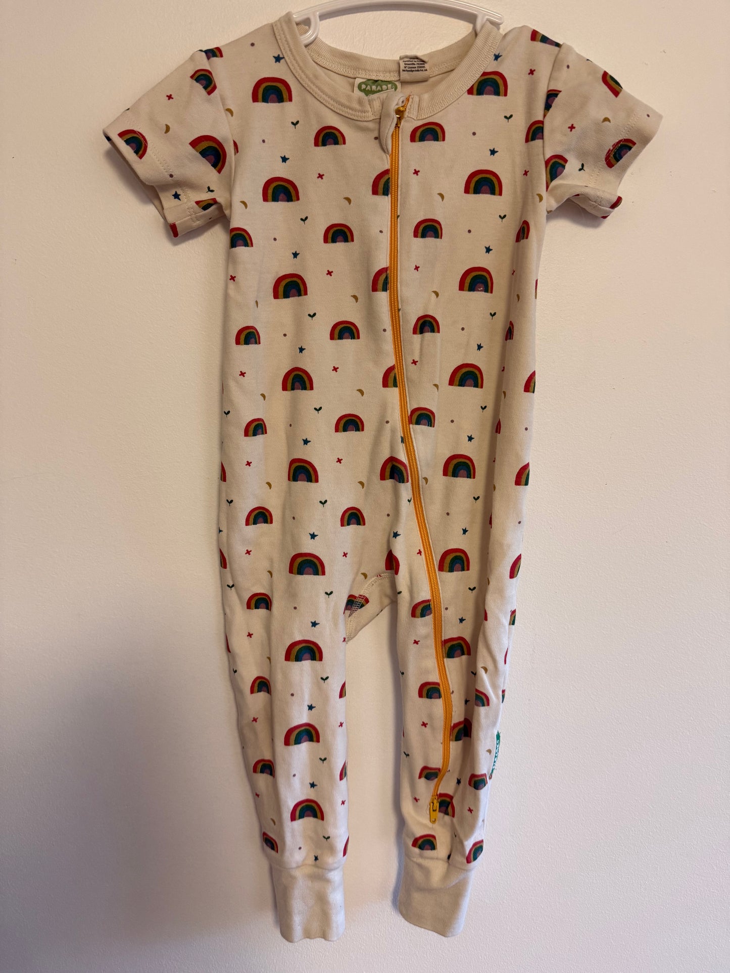 PARADE ORGANICS RAINBOW SLEEPER SIZE 12-18M