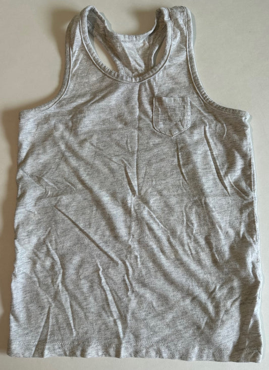 Children's Place, Light Grey Tank Top - Size Medium (7/8)