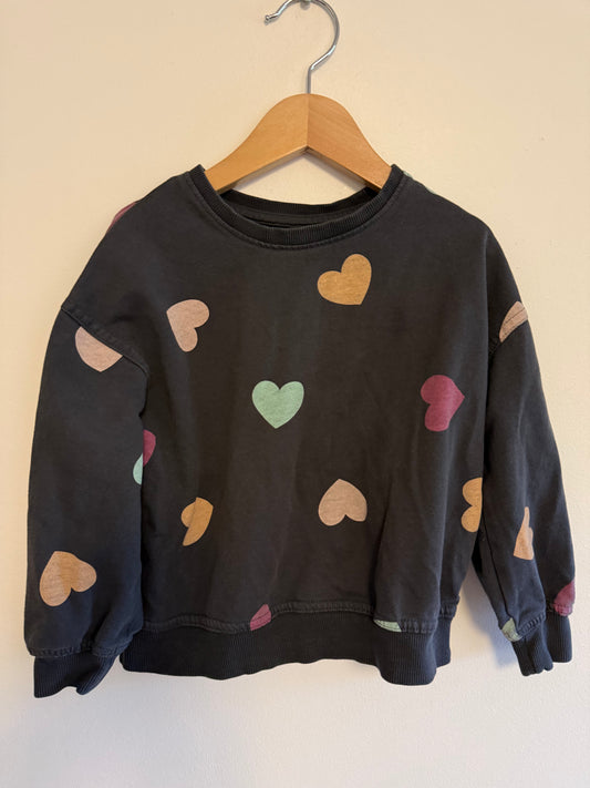 GEORGE HEART CREW SIZE 5T