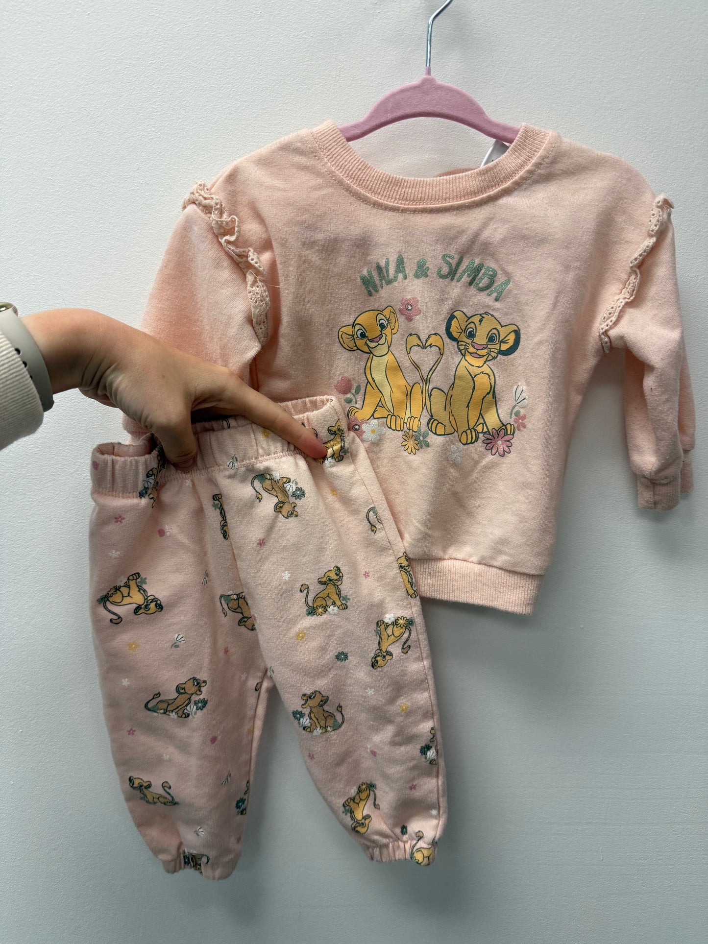 DISNEY SIMBA OUTFIT SIZE 3-6M