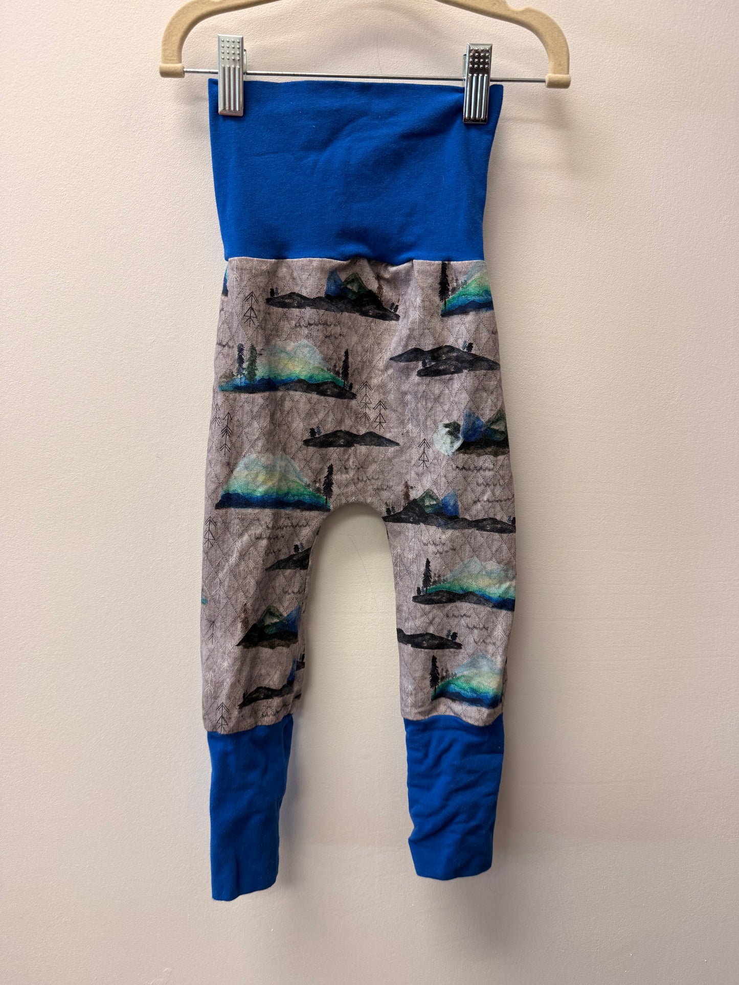 HANDSEWN GROW WITH ME PANTS SIZE 2-3T