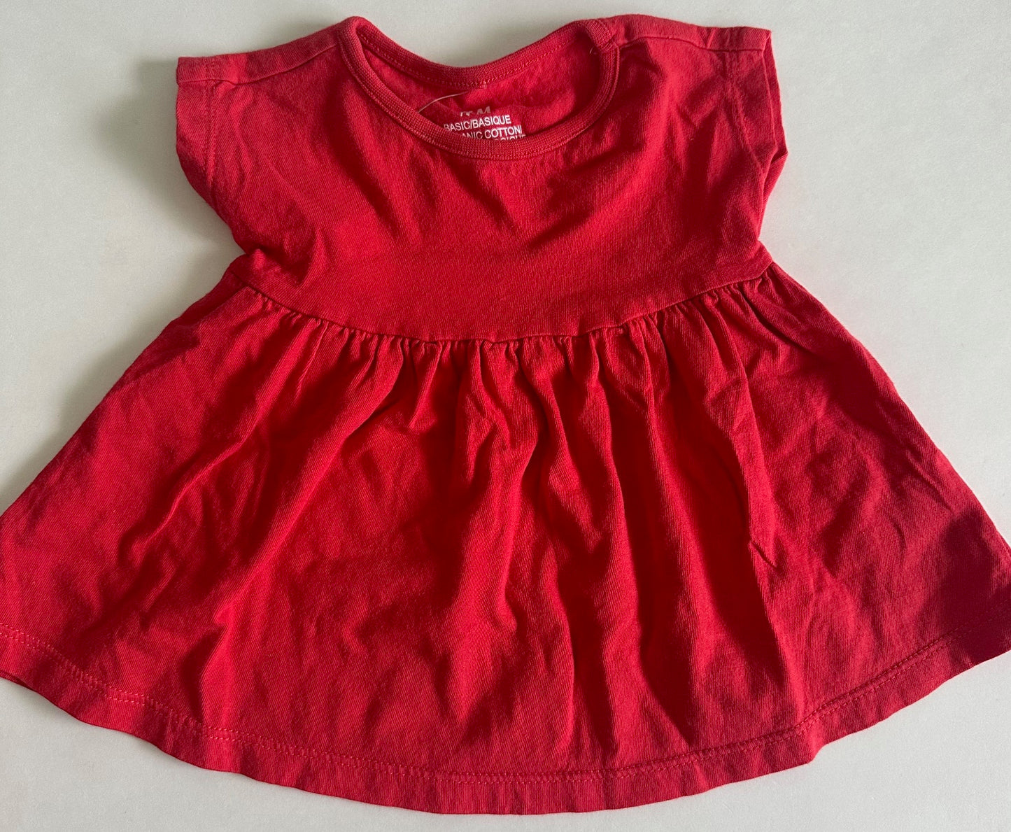 H&M, Red Top - 1-2 Months