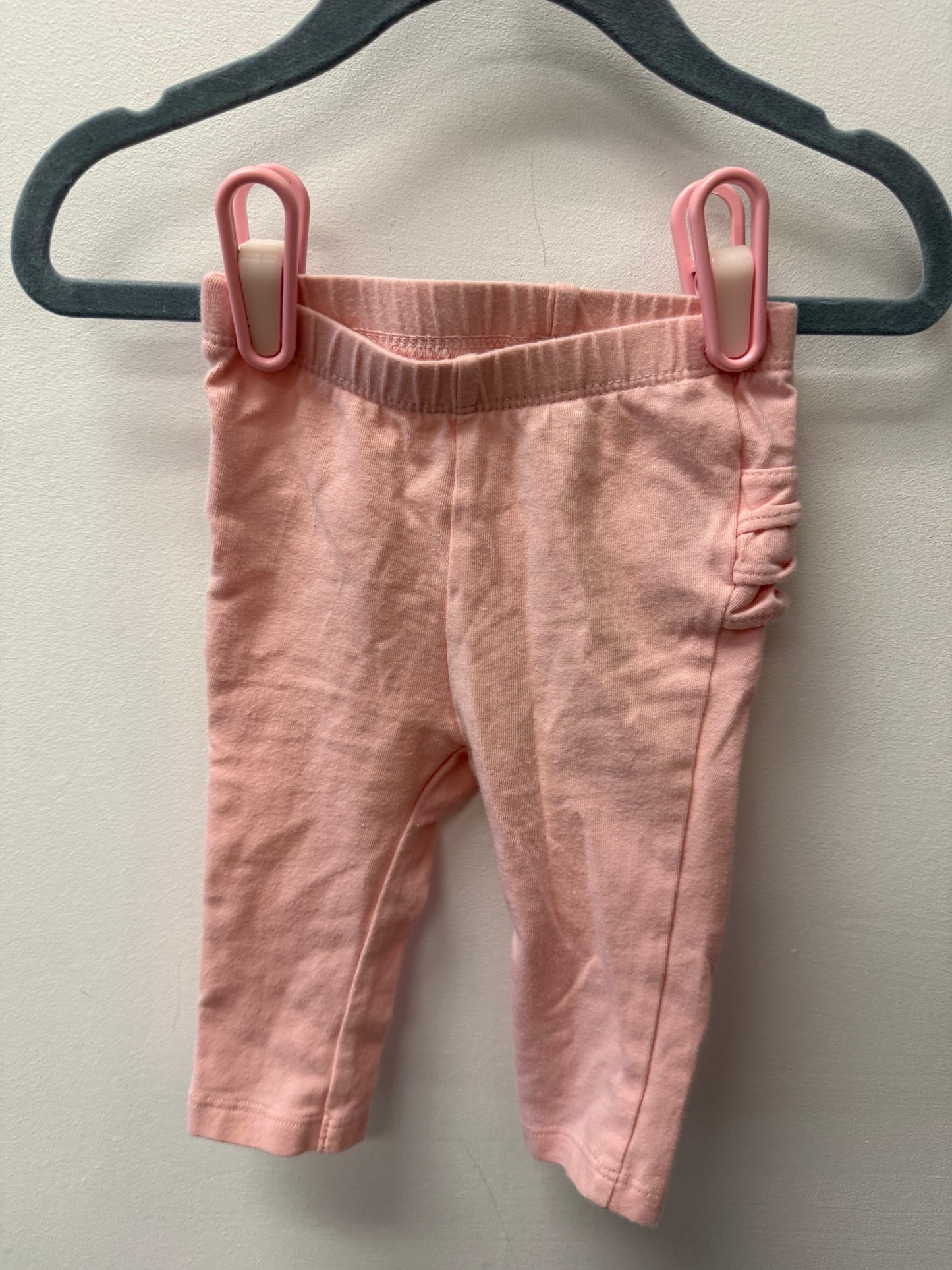 OLD NAVY PINK FRILLY PANTS SIZE 3-6M