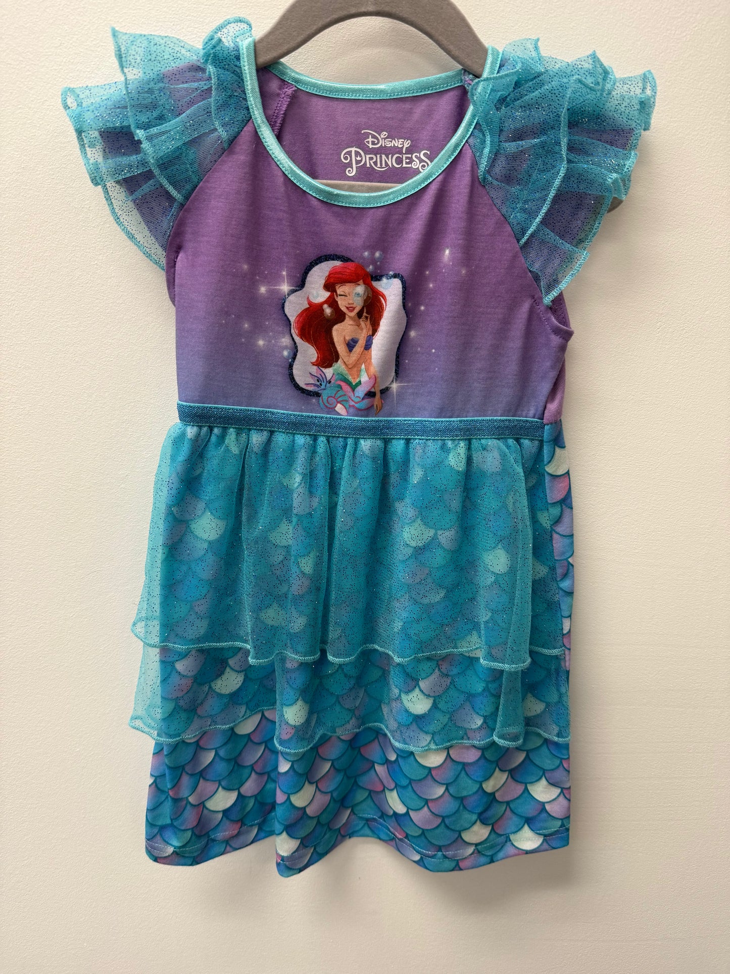 DISNEY PRINCESS NIGHT GOWN SIZE 2T