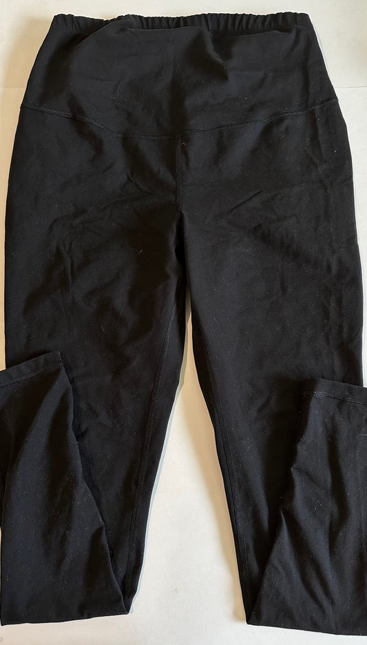 Old Navy, Black Maternity Go-Dry Pants - Size Medium