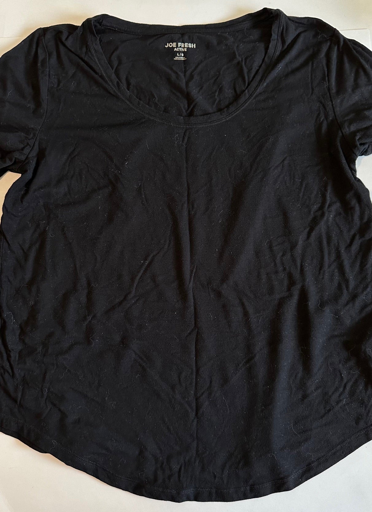 *Adult* Joe Fresh, Black T-Shirt - Size Large