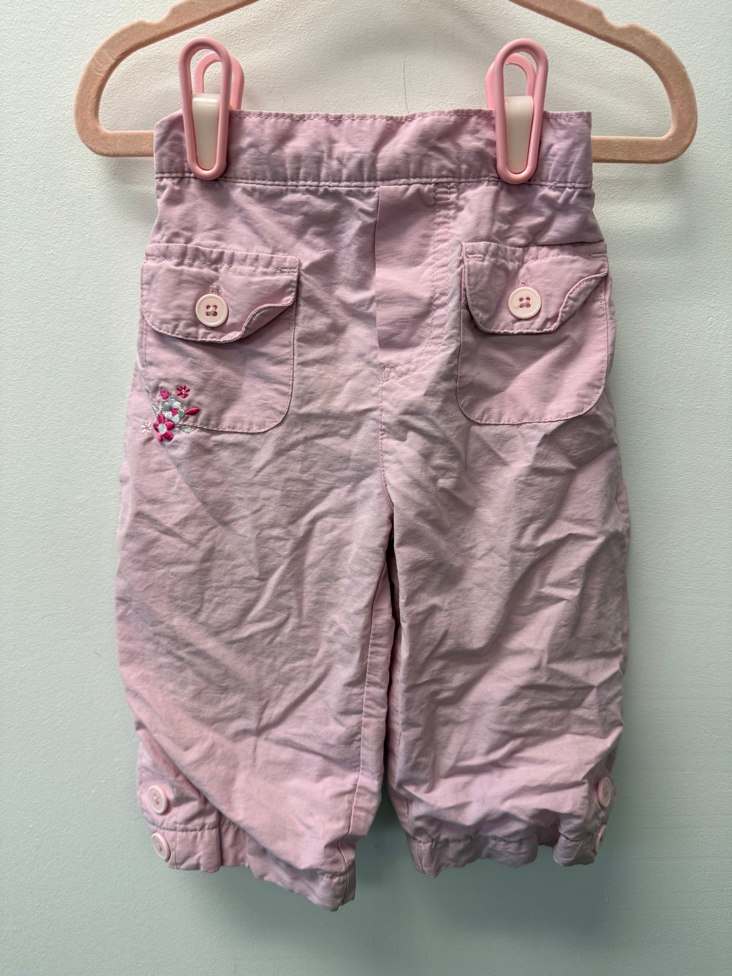 SEARS BABY PINK PANTS SIZE 12-18M