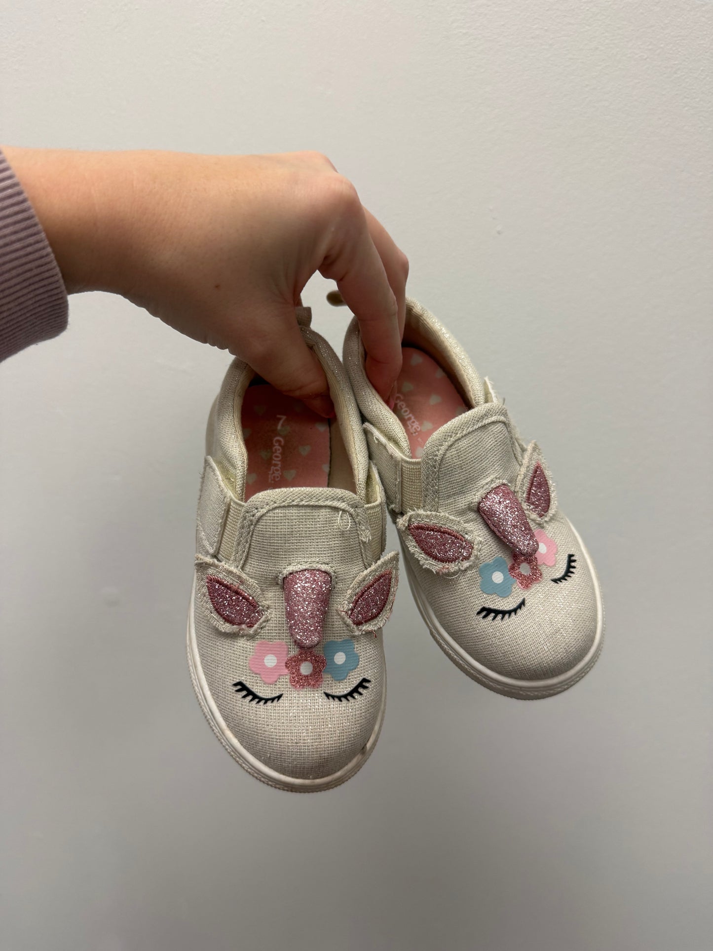 GEORGE UNICORN SHOES SIZE 7