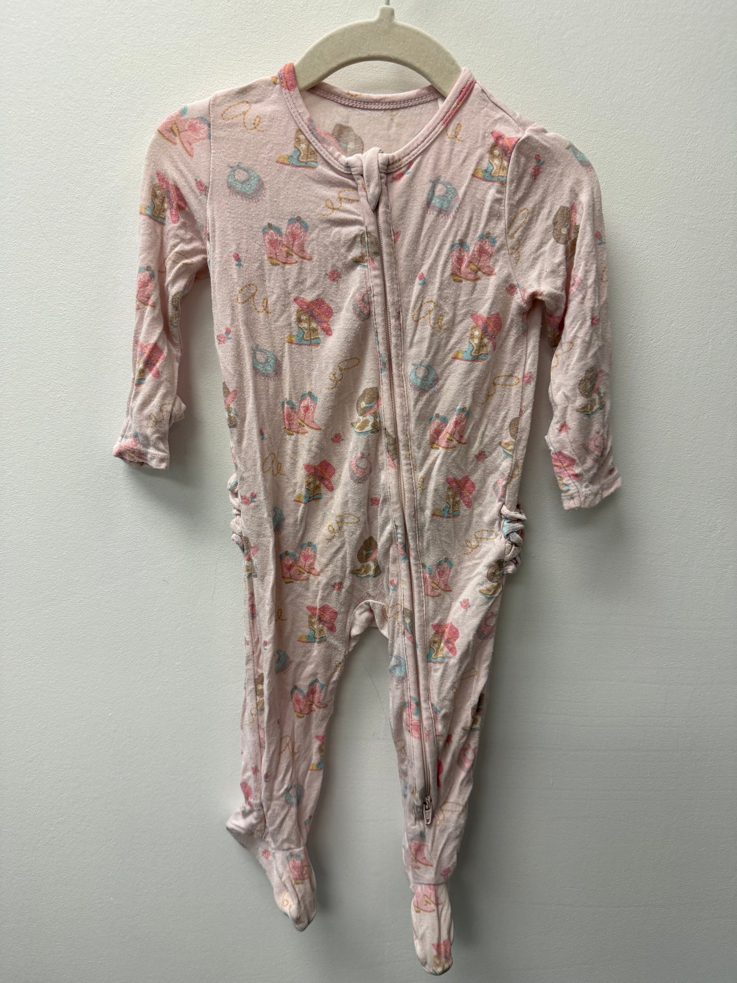 POSH PEANUT COWGIRL SLEEPER SIZE 6-12M