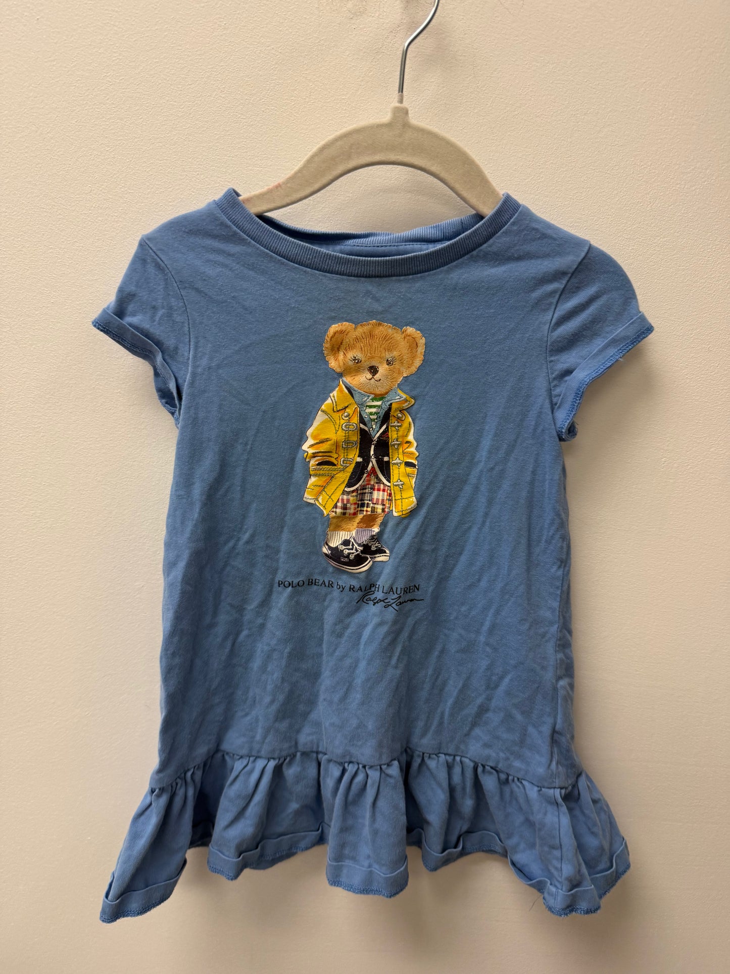 RALPH LAUREN BLUE DRESS SIZE 2T