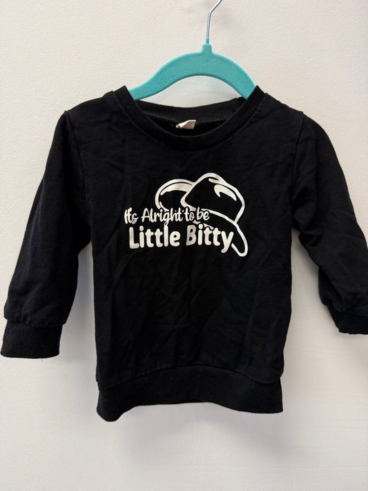 UNKNOWN BRAND "ITTY BITTY" CREW SIZE 12-18M