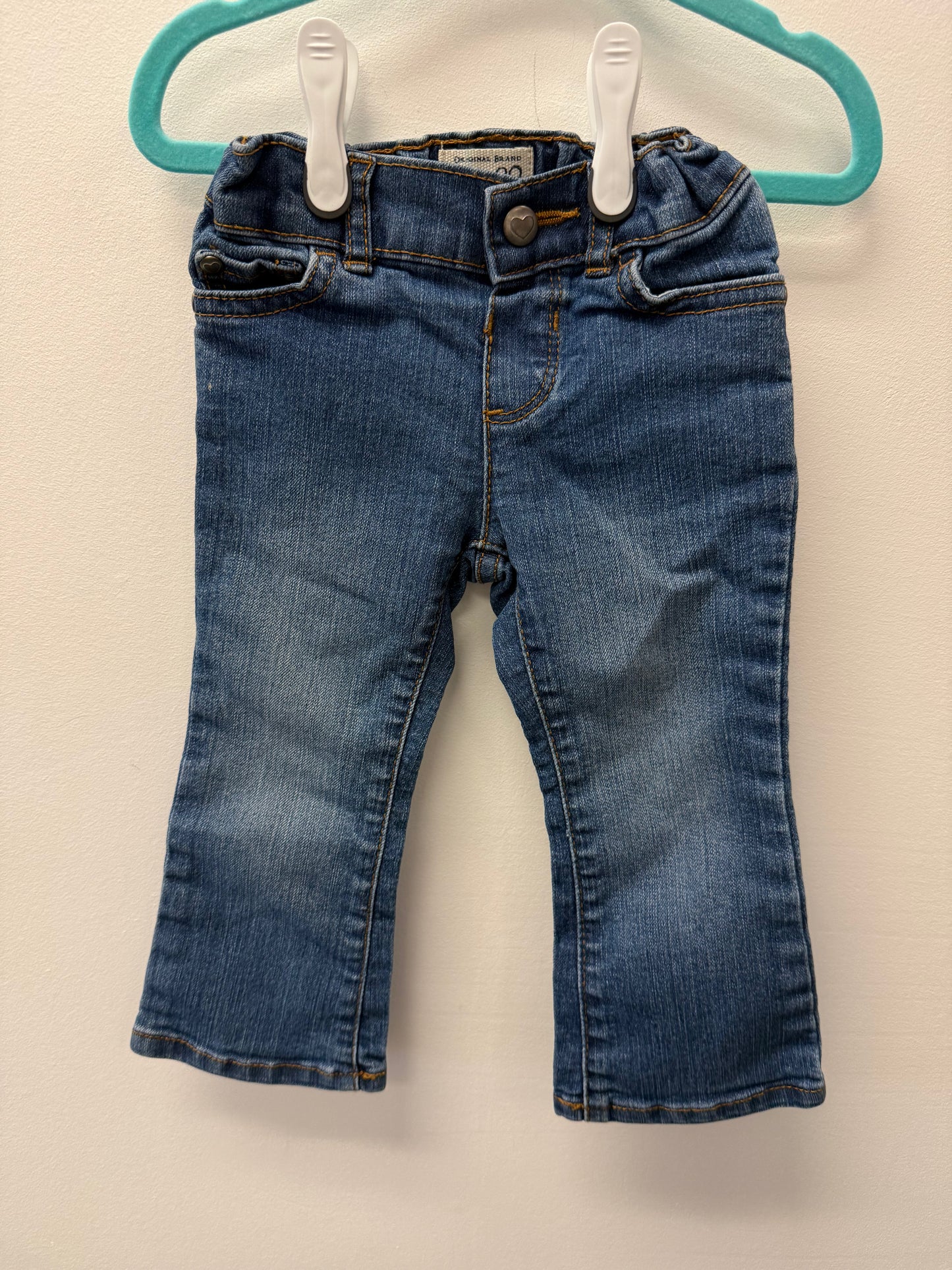 CHILDRENS PLACE BOOT CUT JEANS SIZE 18-24M