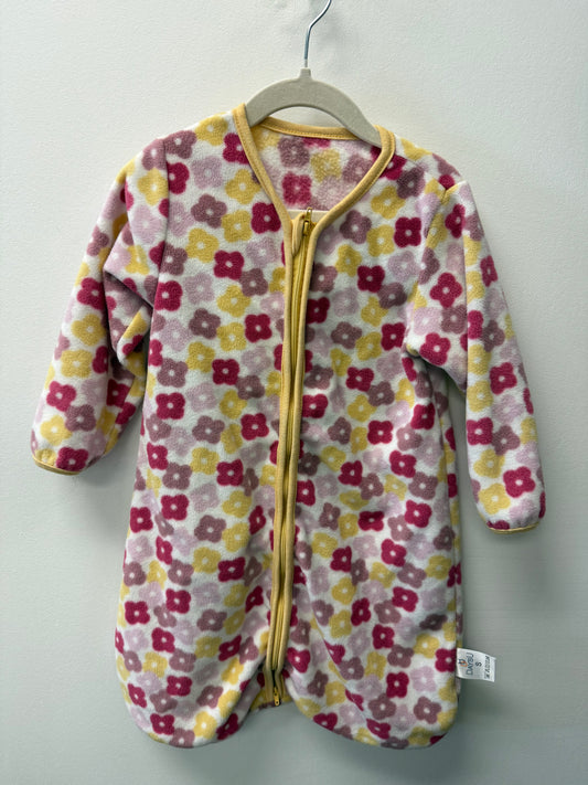 DAISY FLEECE SLEEPSACK SIZE 6M