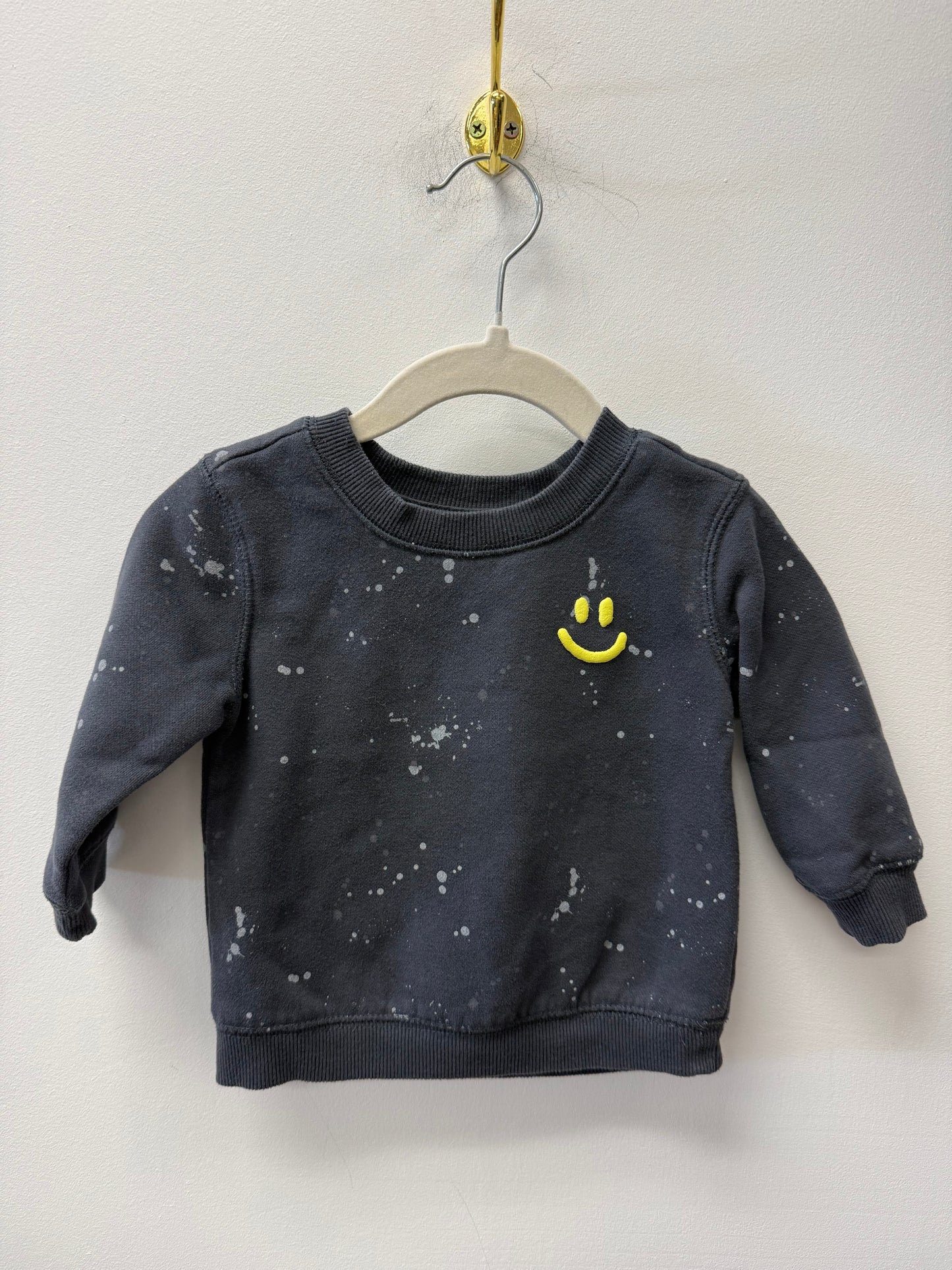GEORGE SMILEY FACE CREW SIZE 6-12M