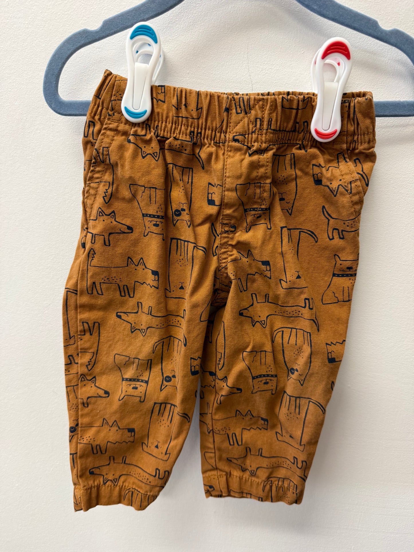 CARTERS DOG PANTS SIZE 9M