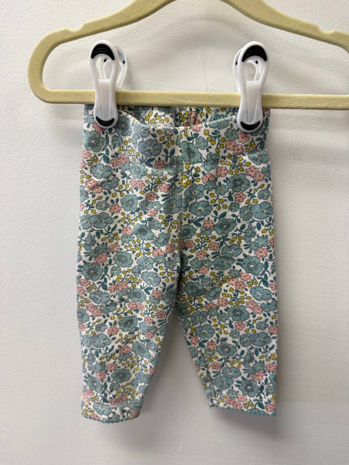 BABY BODEN FLORAL PANTS SIZE 3-6M