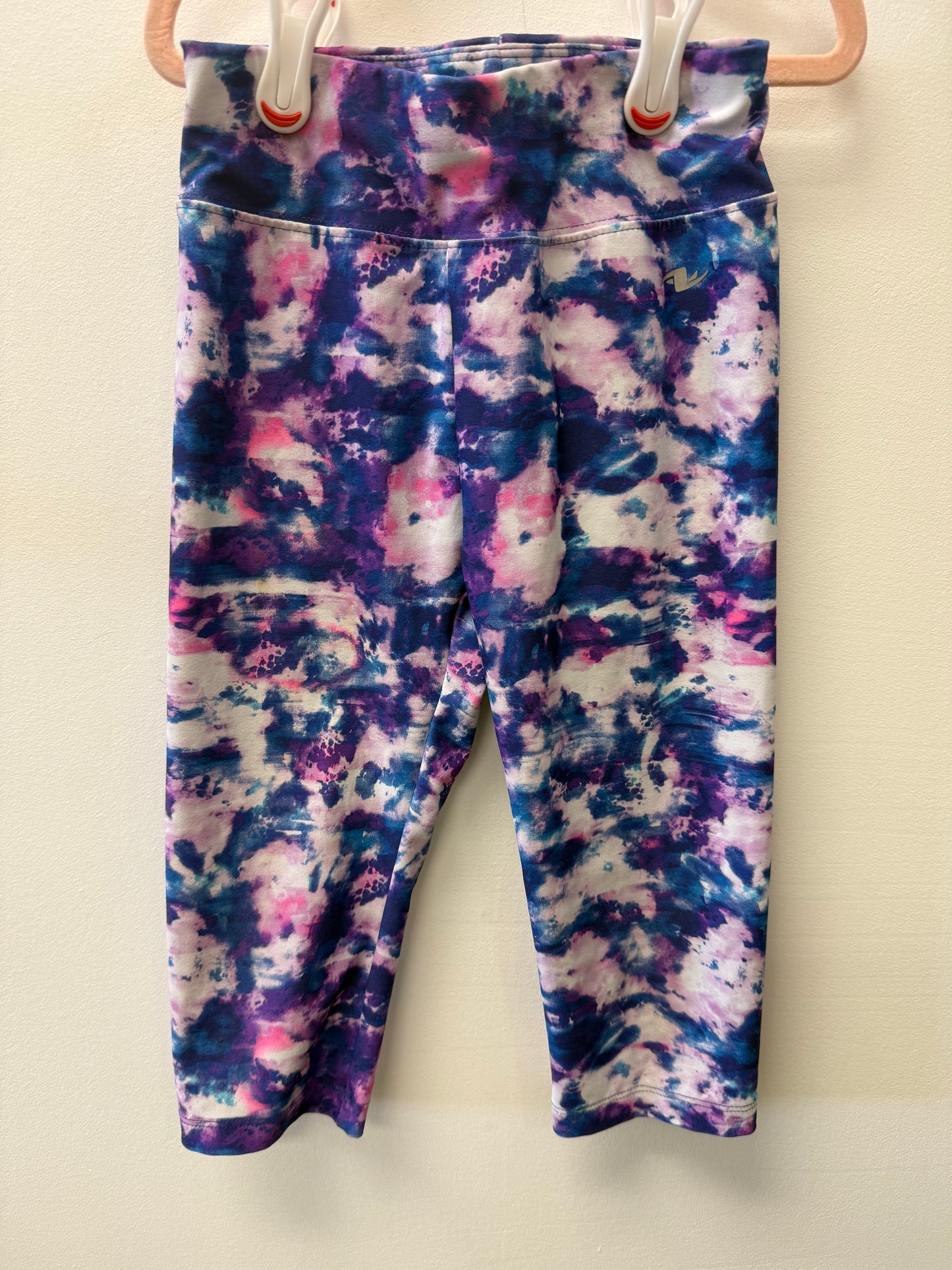 ATHLETIC WORKS PURPLE CAPRIS SIZE 7-8