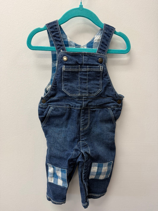 HATLEY CHECKERED OVERALLS SIZE 9-12M