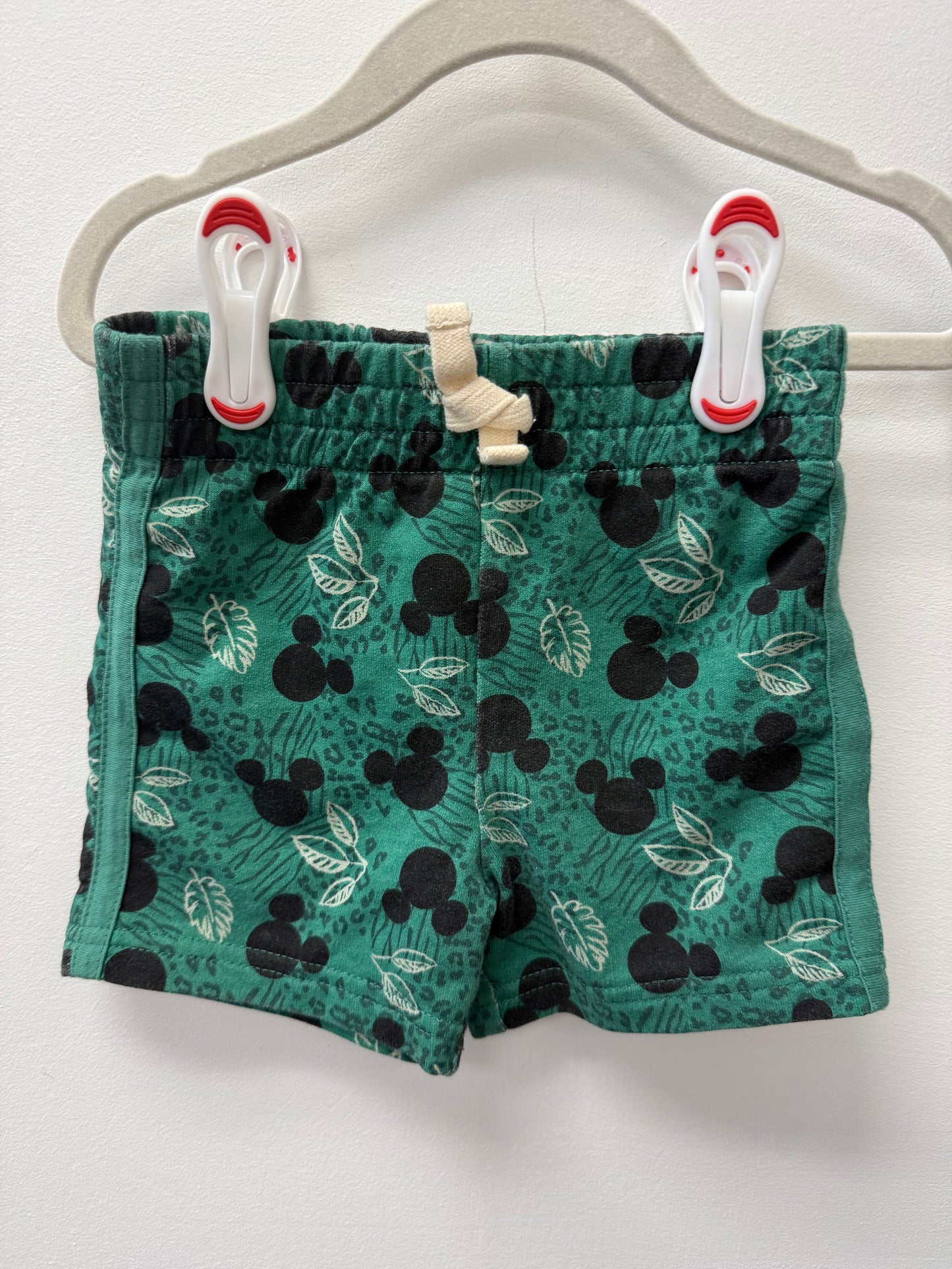 JOE FRESH MICKEY SHORTS SIZE 6-12M
