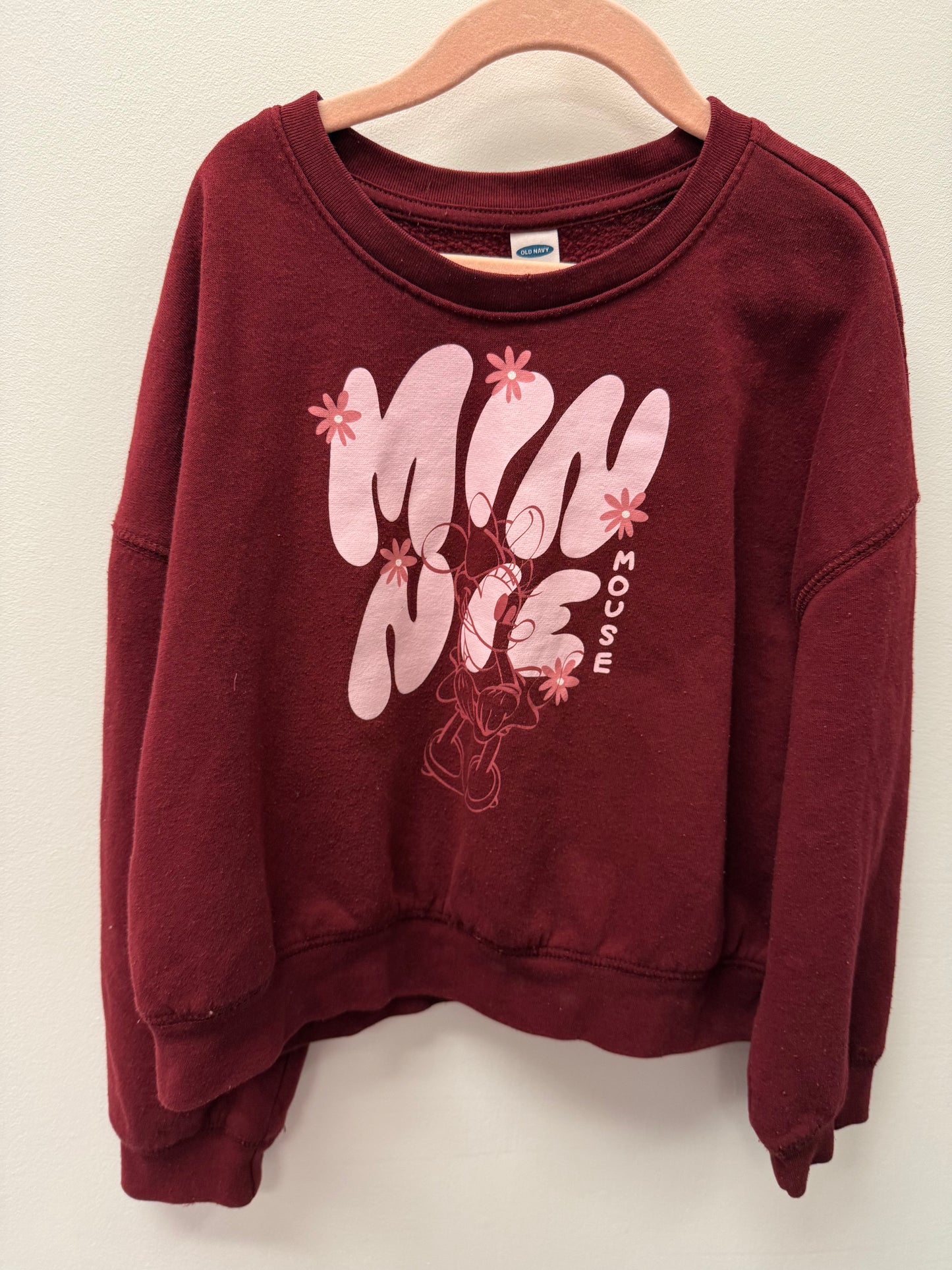 OLD NAVY MINNIE MOUSE CREW SIZE 8