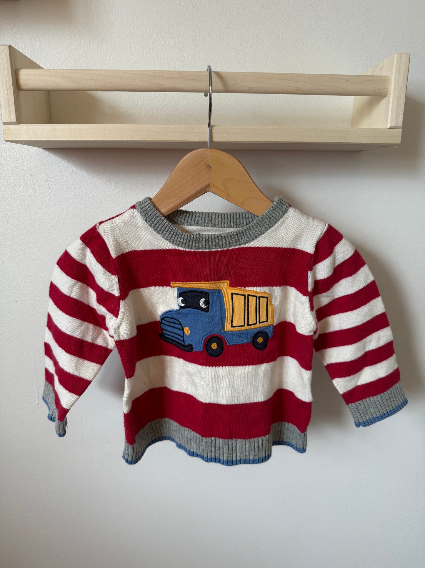 CHILDRENS PLACE FIRETRUCK SHIRT 6-9M