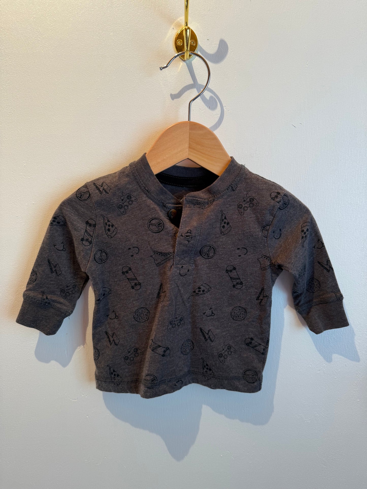 GEORGE SKATEBOARD SHIRT 0-3M