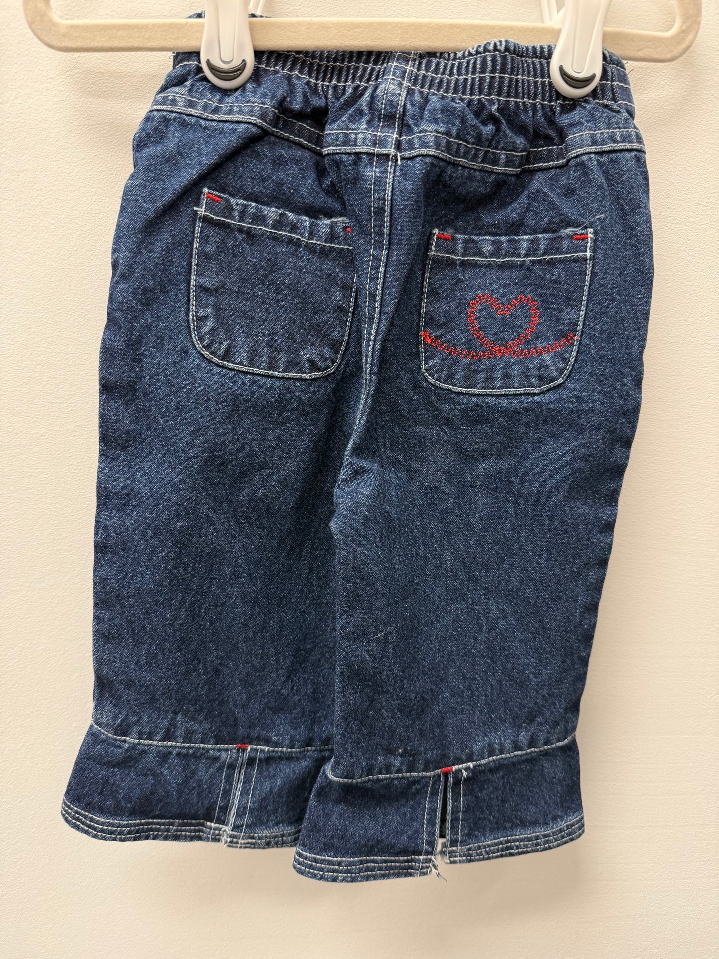 VINTAGE HEART FLARE PANTS SIZE 6-9M