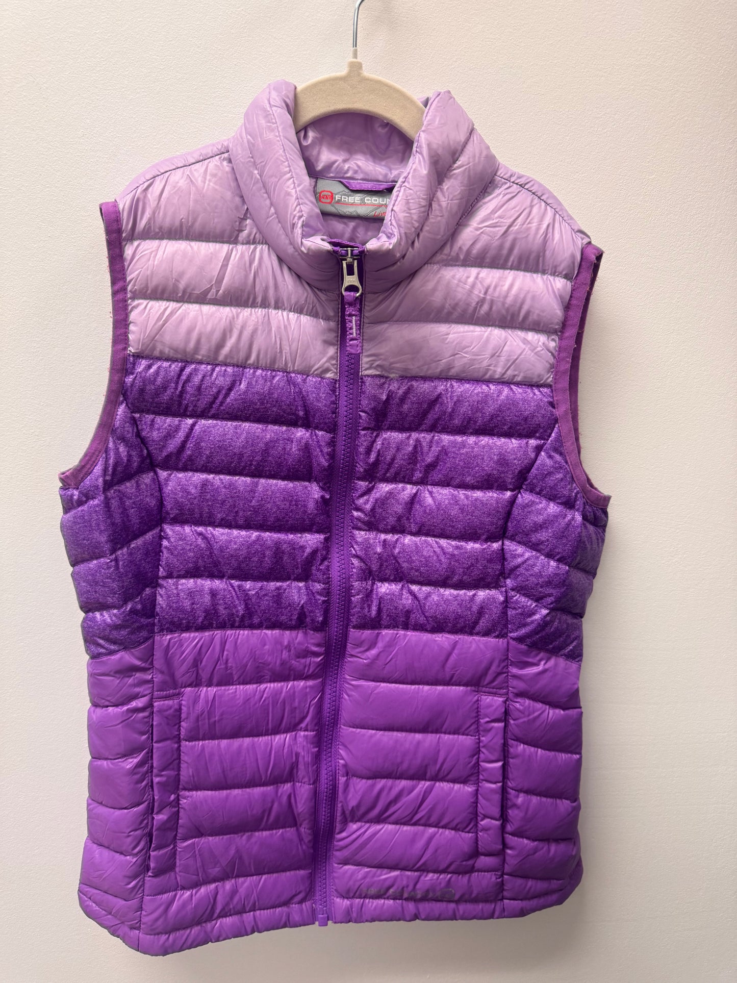 FREE COUNTRY PURPLE VEST SIZE 10/12