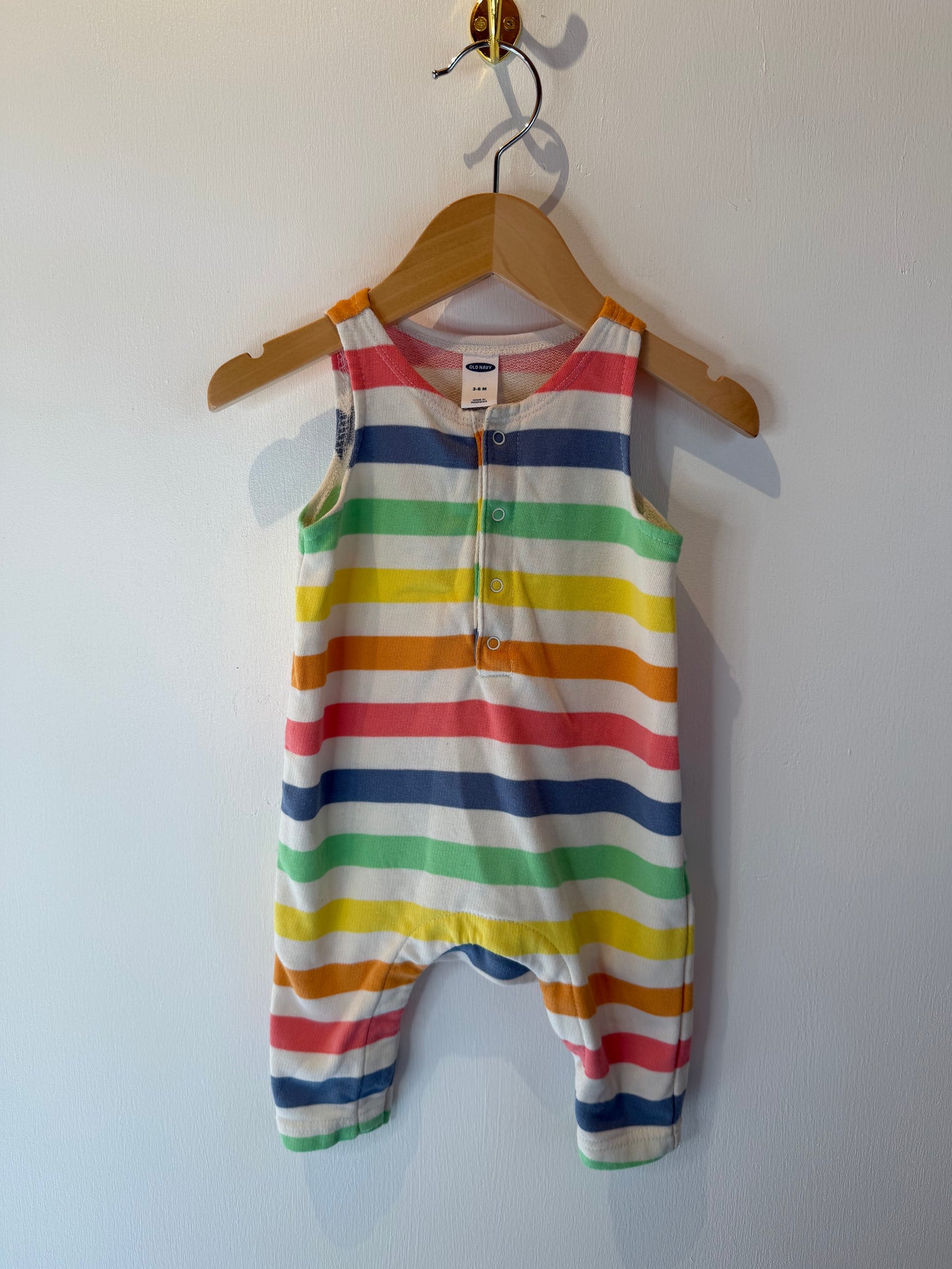 OLD NAVY COLOURFUL ROMPER 3-6M