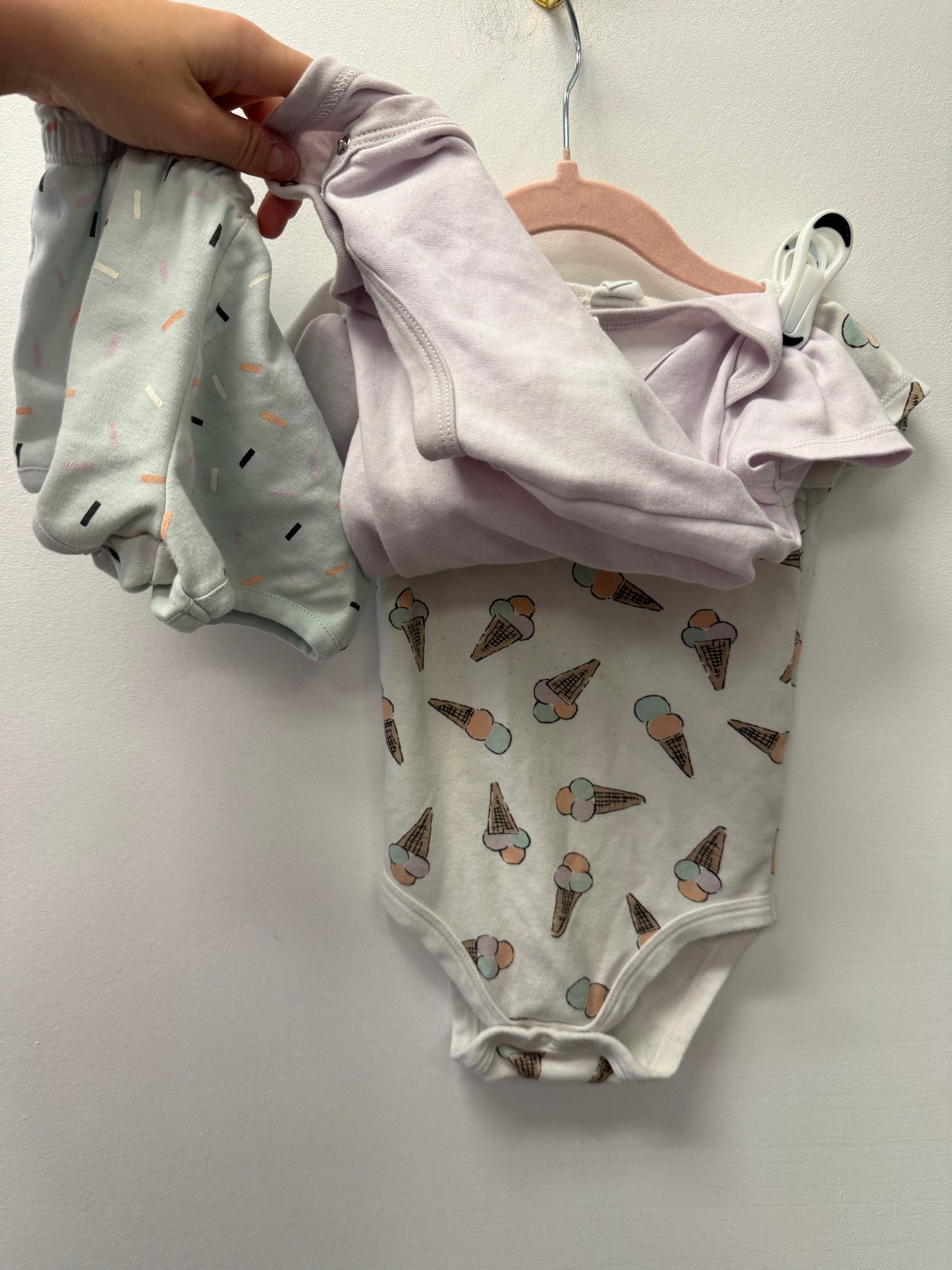 PEKKLE 4 PIECE ICE CREAM SET (PLAY) SIZE 18M