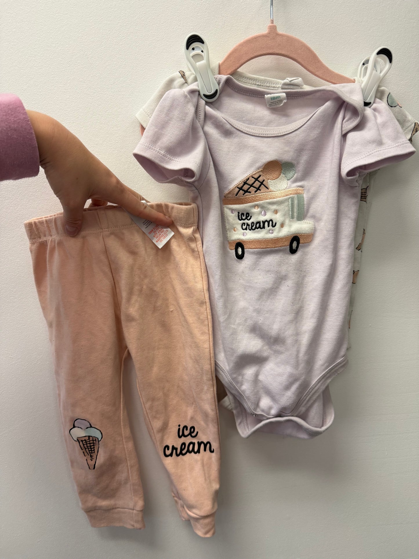PEKKLE 4 PIECE ICE CREAM SET (PLAY) SIZE 18M