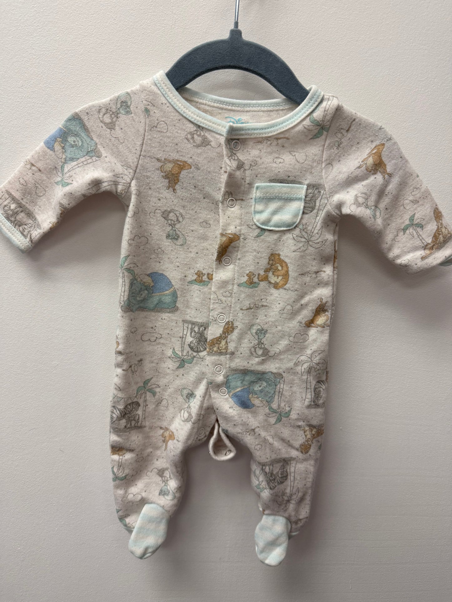 DISNEY DUMBO SLEEPER SIZE NEWBORN