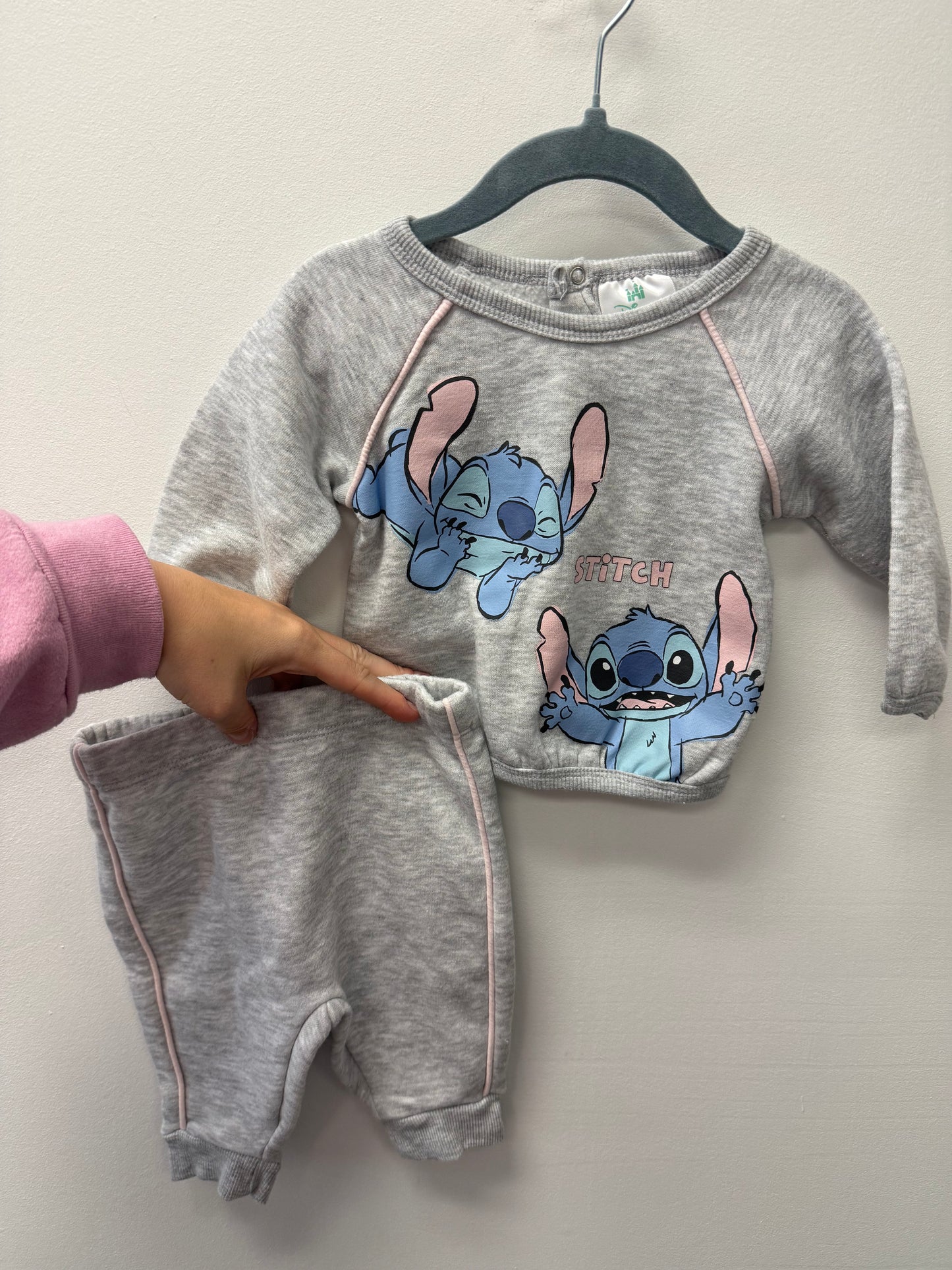 DISNEY STICH OUTFIT SIZE 0-3M