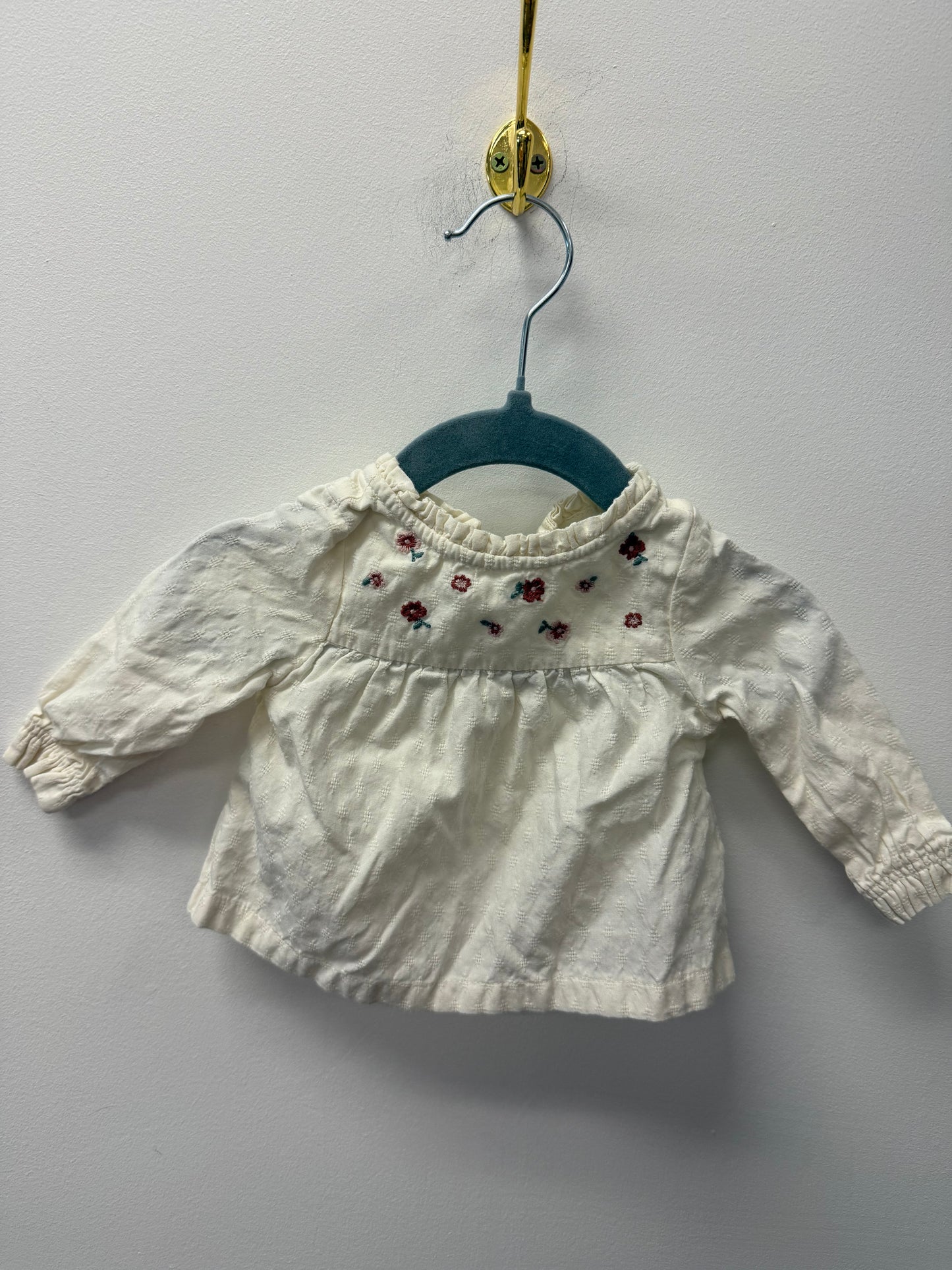 LITTLE PLANET FLORAL LONG SLEEVE SIZE NEWBORN