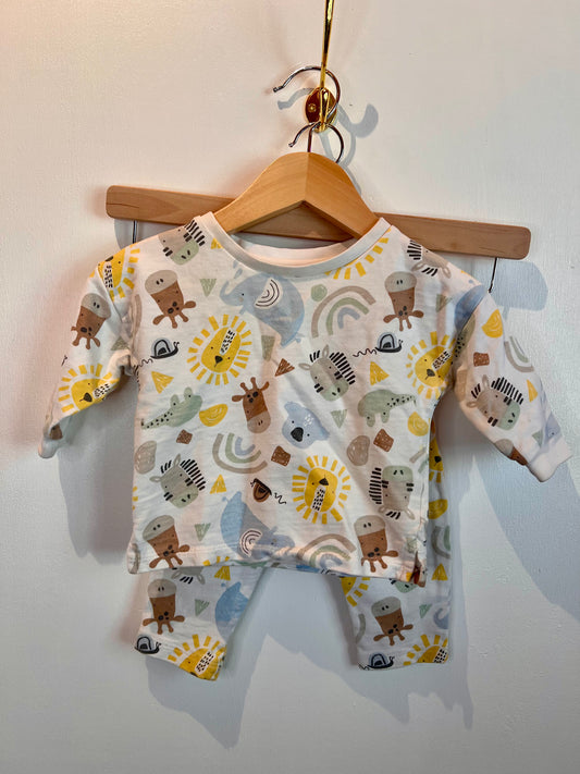 GEORGE 2 PIECE SAFARI OUTFIT 3-6M