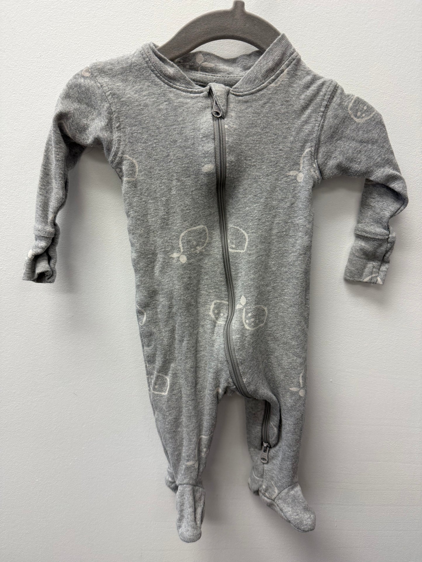 RISE LITTLE EARTHLING LEMON SLEEPER SIZE 3-6M