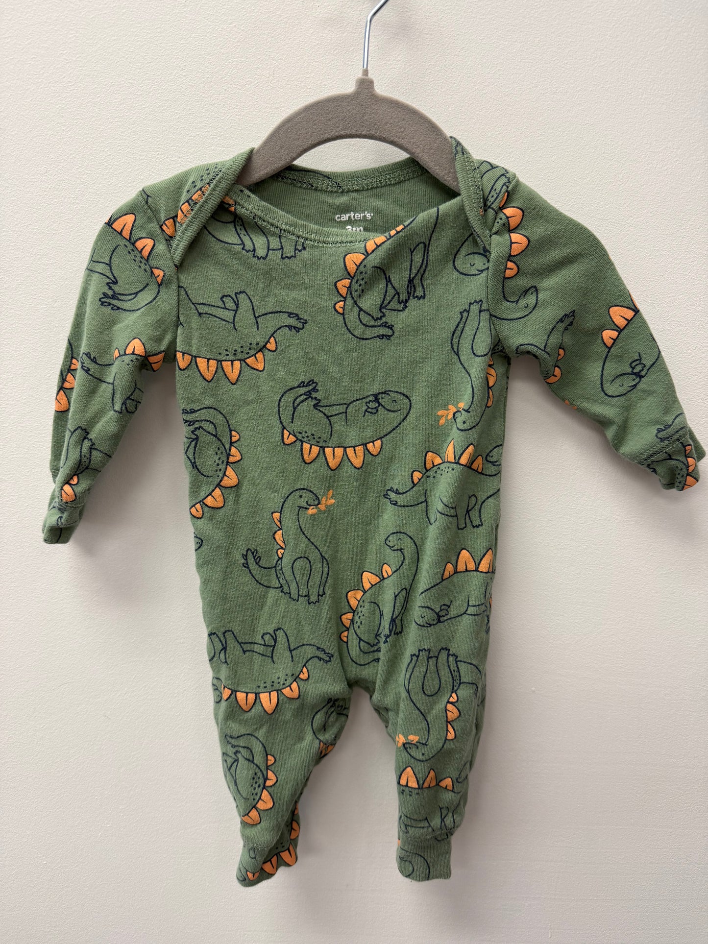 CARTERS DINO ONE PIECE SIZE 3M