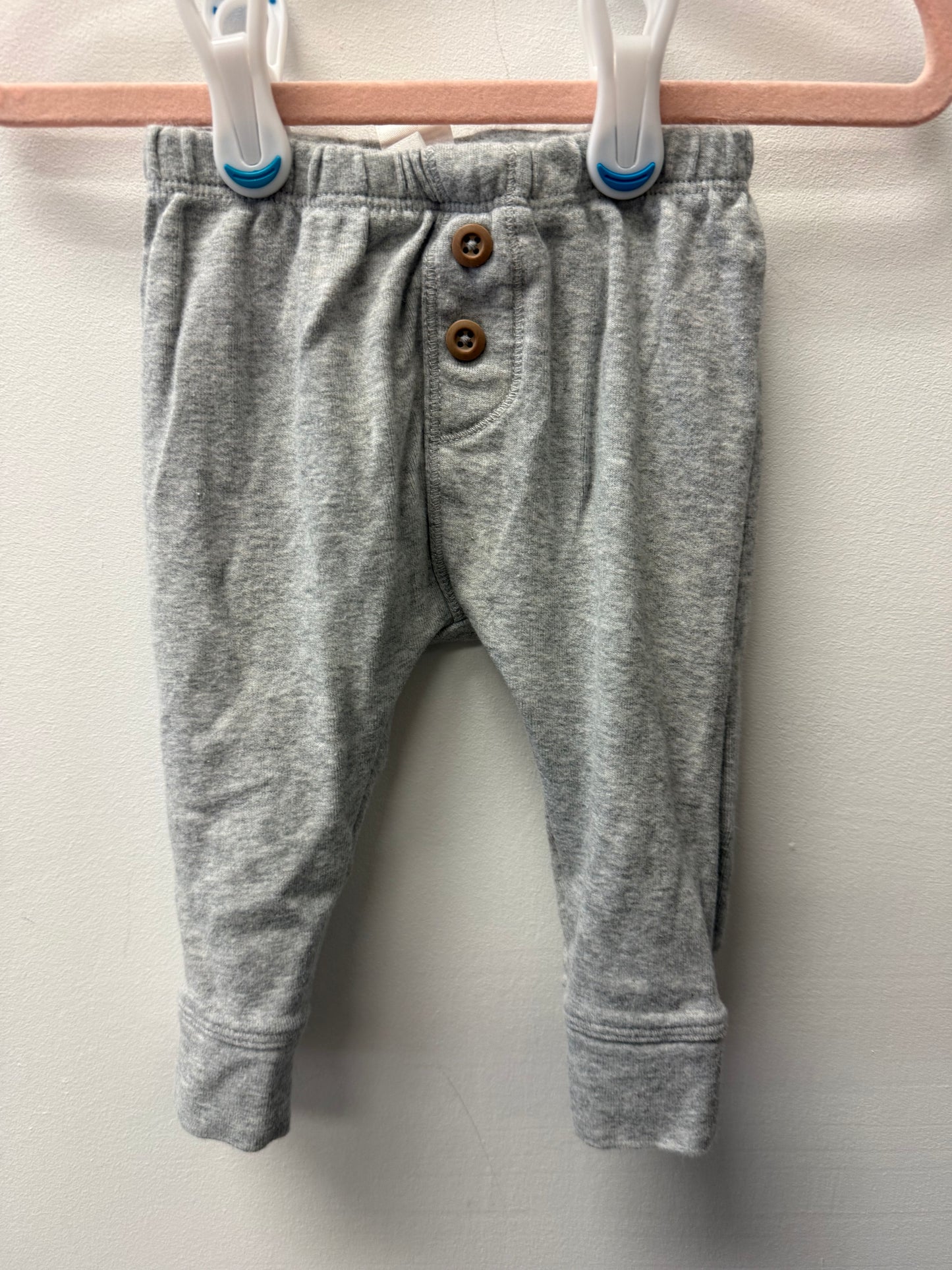 CARTERS GREY PANTS SIZE 6M