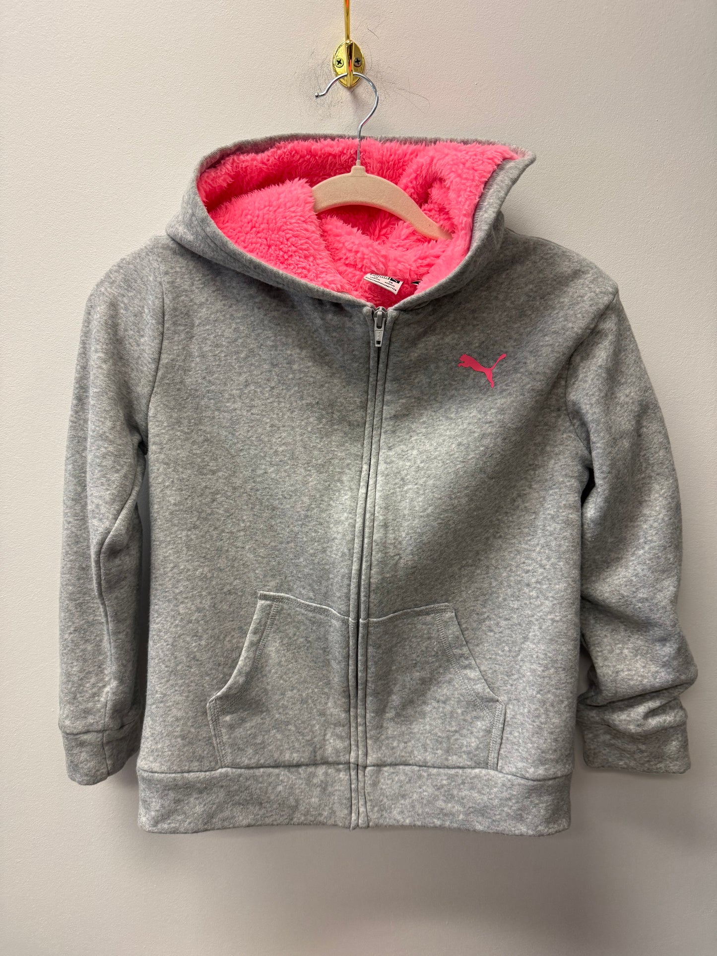 PUMA SHERPA LINED SWEATER SIZE 10-12