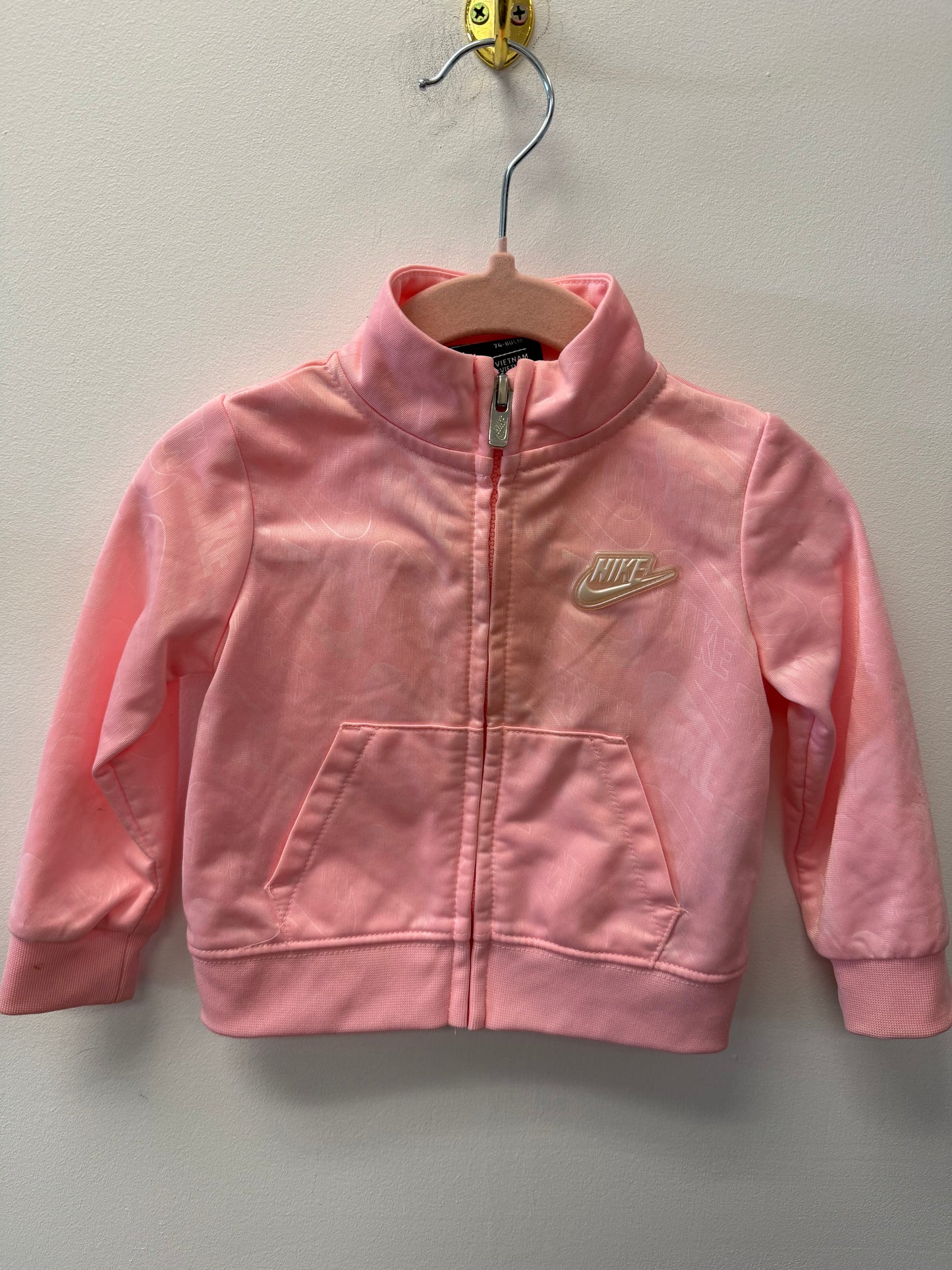 NIKE PINK SWEATER SIZE 12M