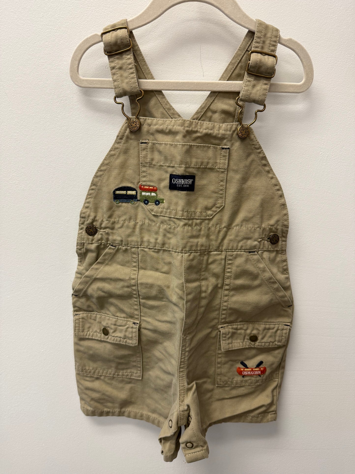 EXCELLENT CONDITION VINTAGE OSHKOSH CAMPING OVERALLS SIZE 24M