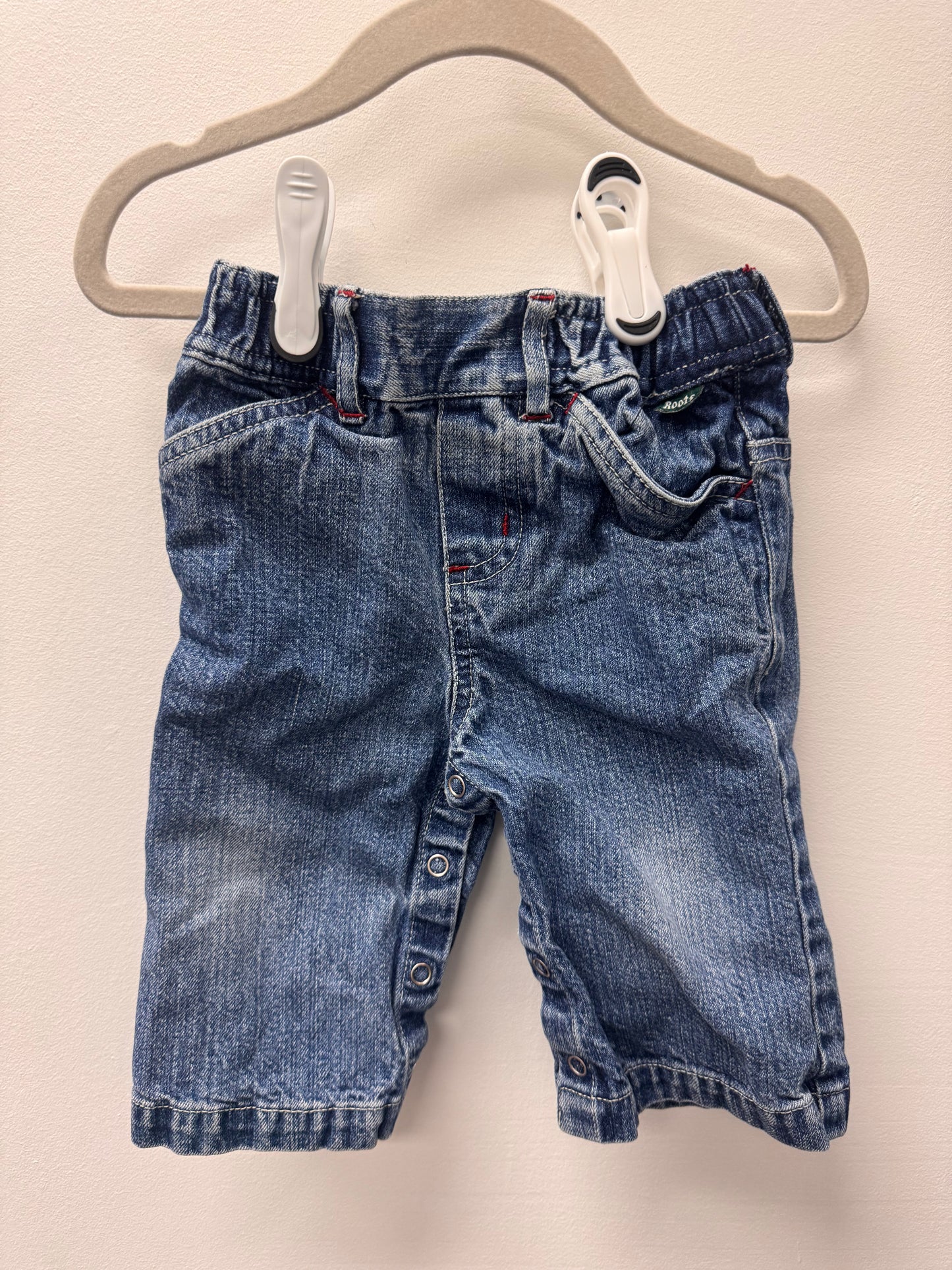 ROOTS JEANS SIZE 3-6M