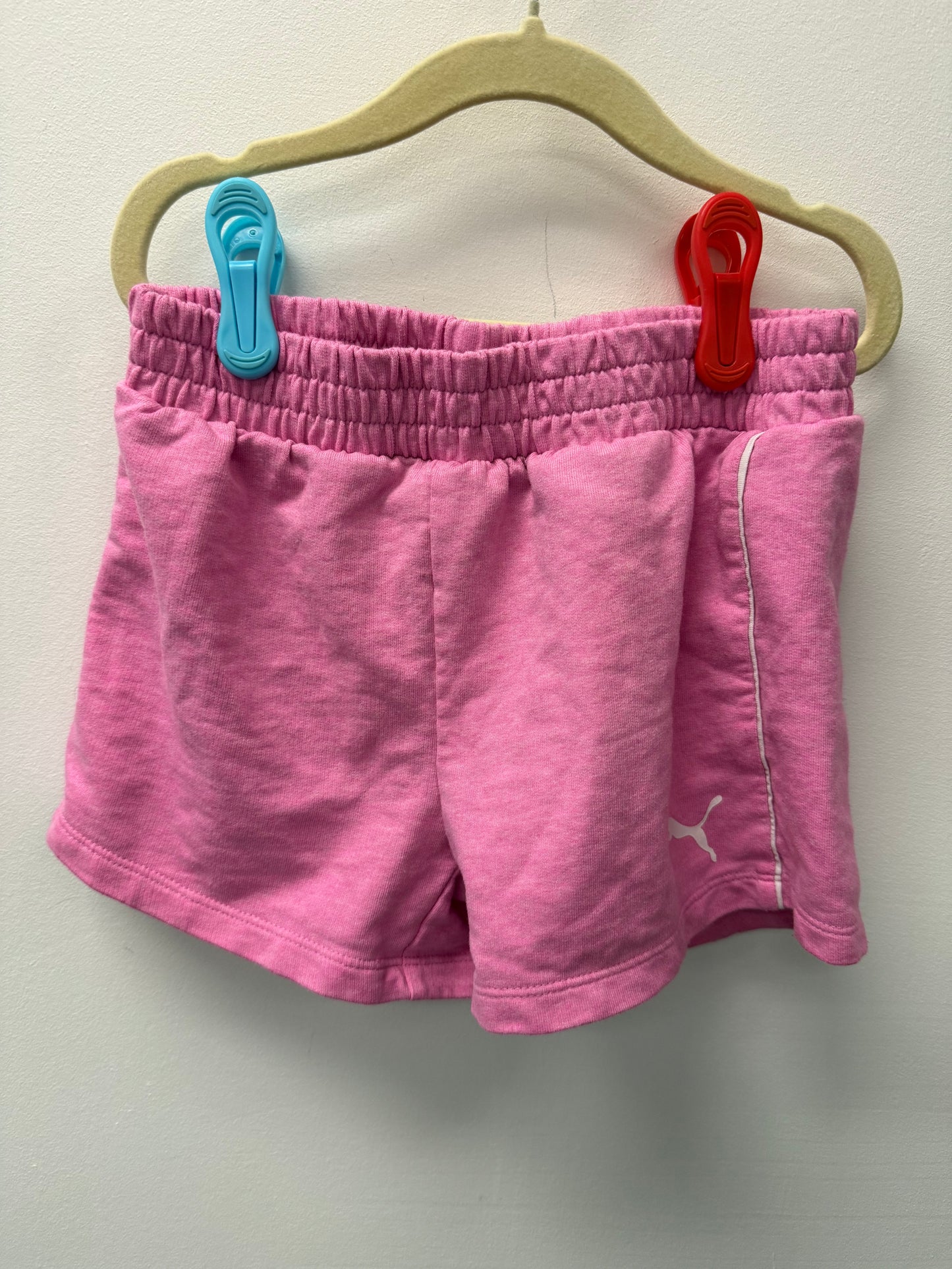 PUMA PINK SHORTS SIZE 8