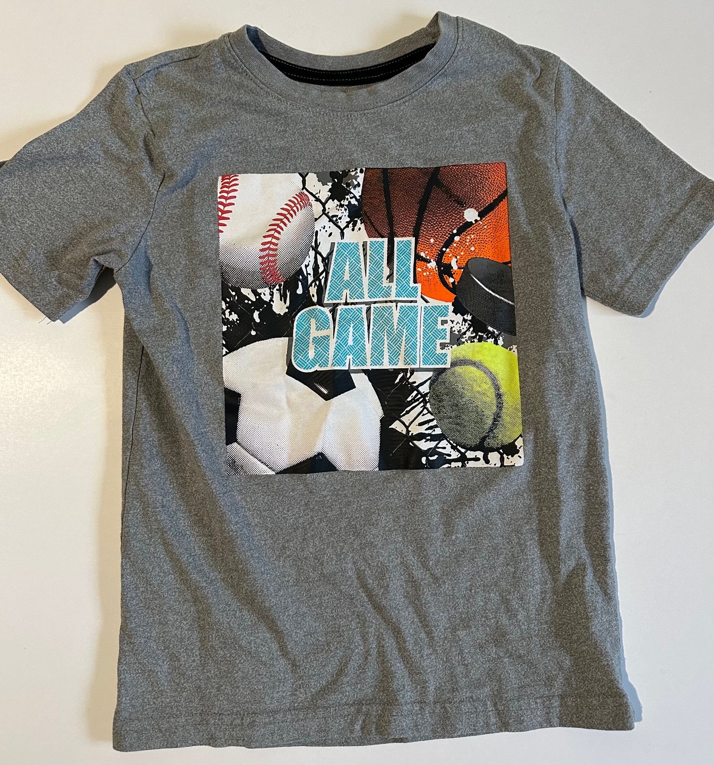 George, Grey "All Game" Sports T-Shirt - Size Small (6)